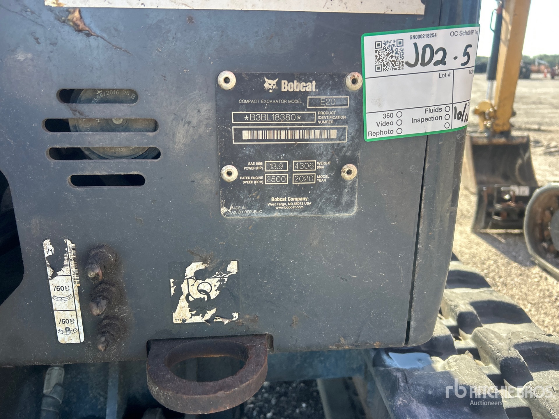 2020 Bobcat E20