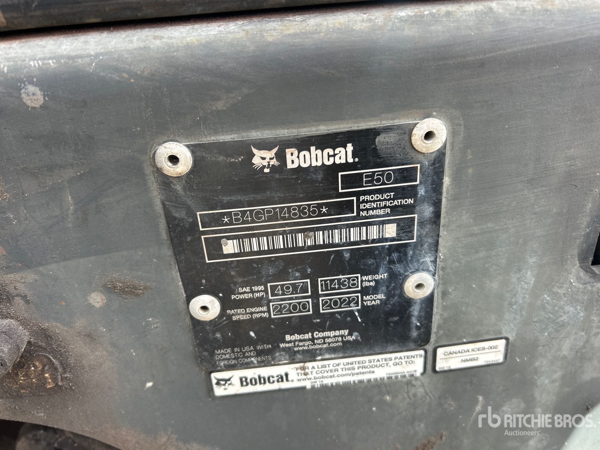 Photo of 2022 Bobcat E50