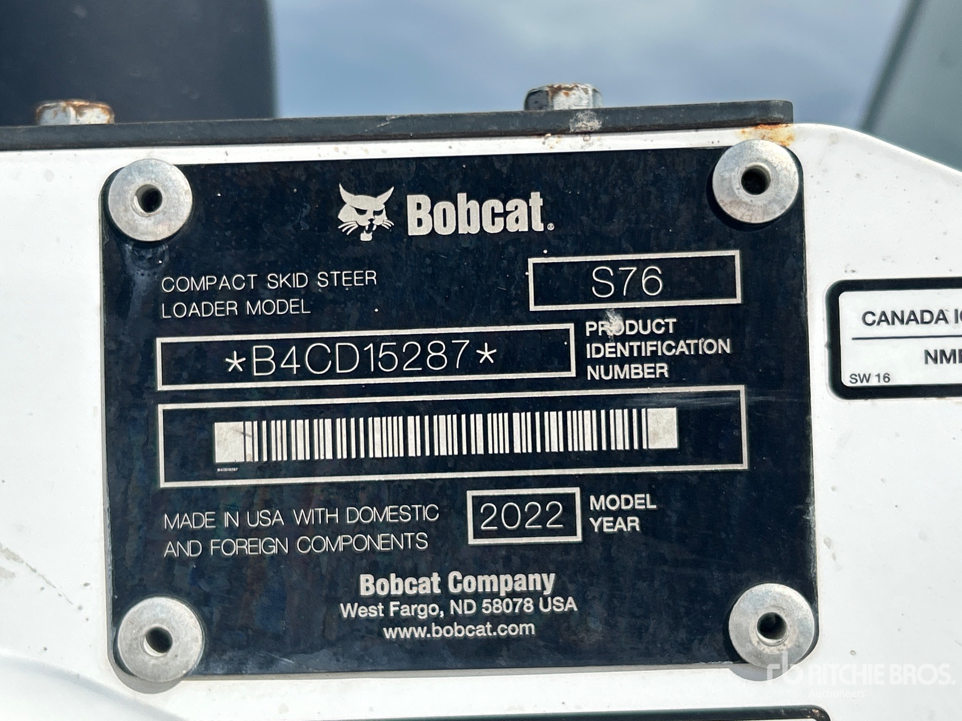 2022 Bobcat S76