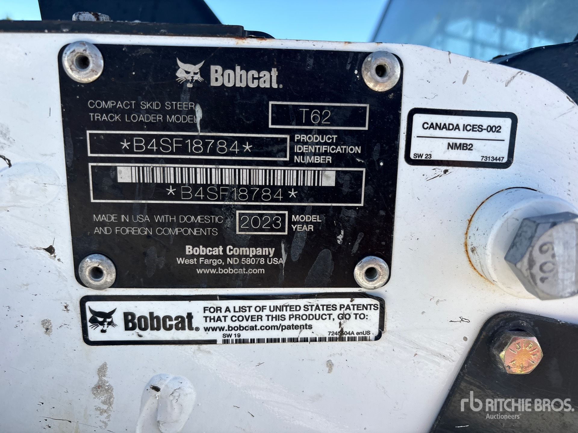 2023 Bobcat T62
