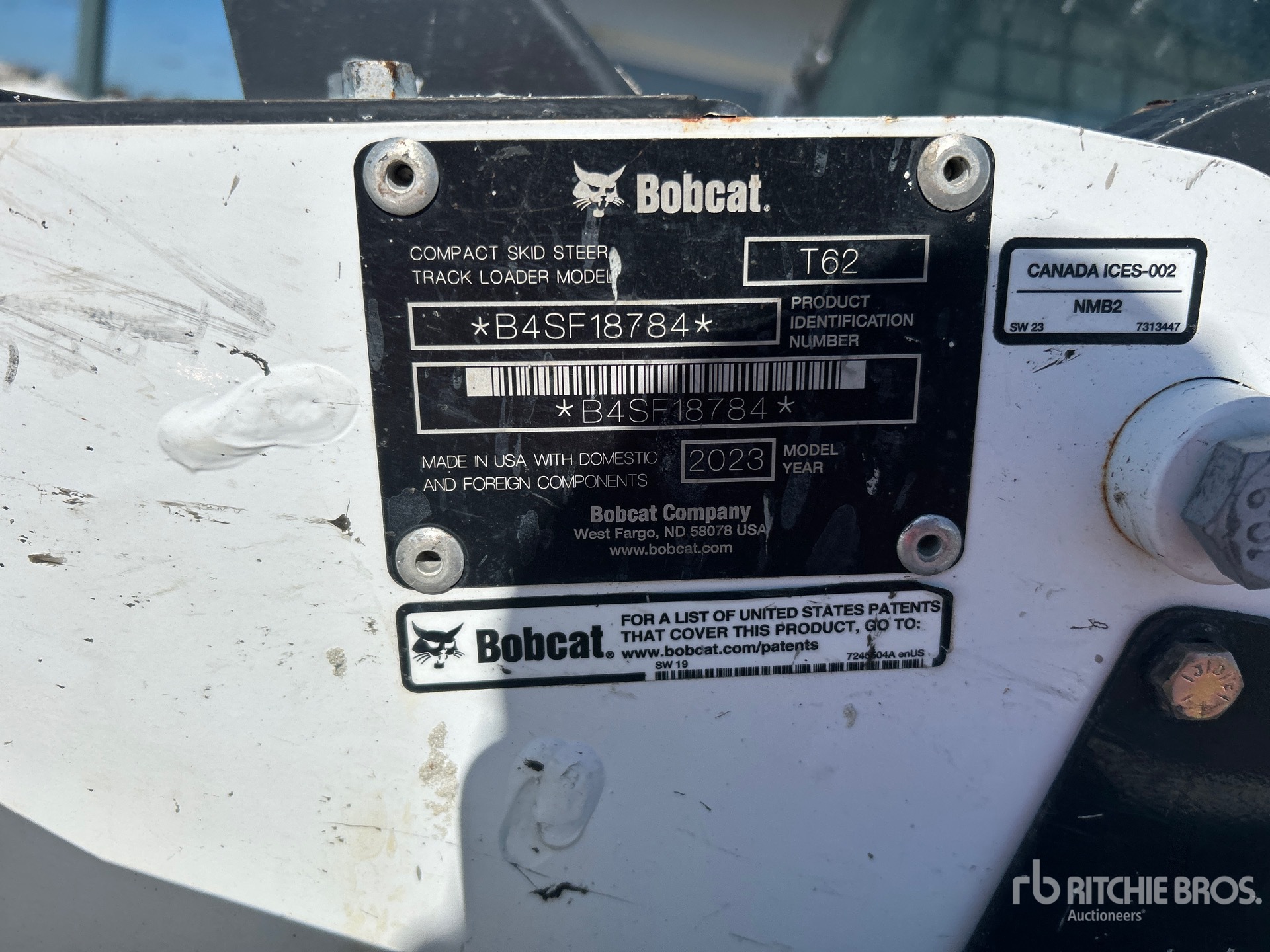 2023 Bobcat T62