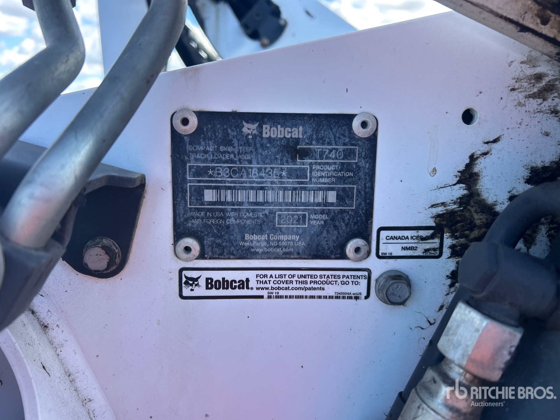 2021 Bobcat T740