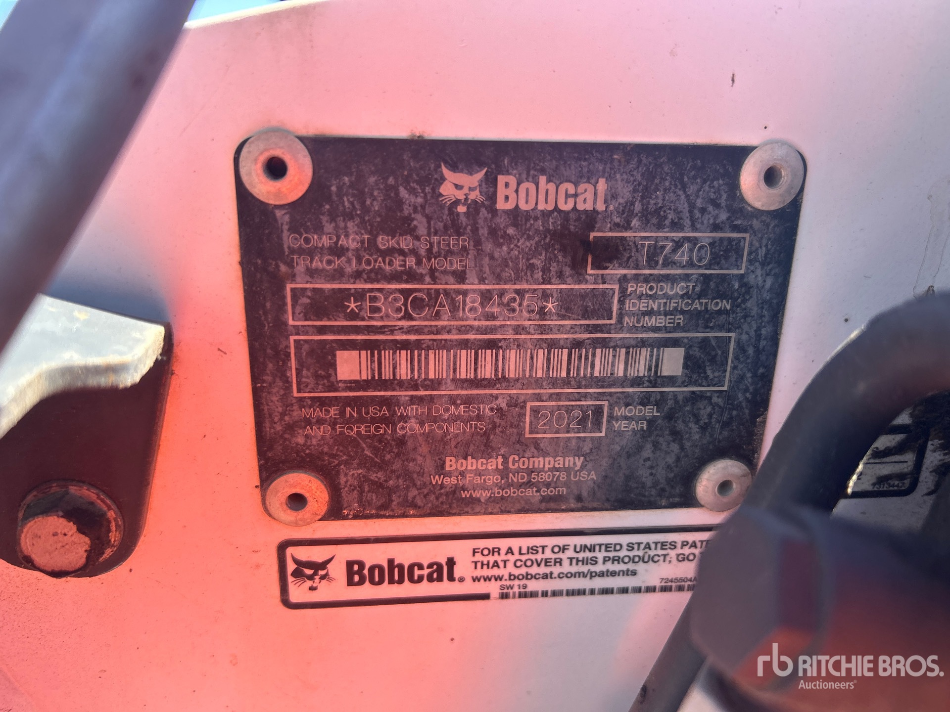 2021 Bobcat T740
