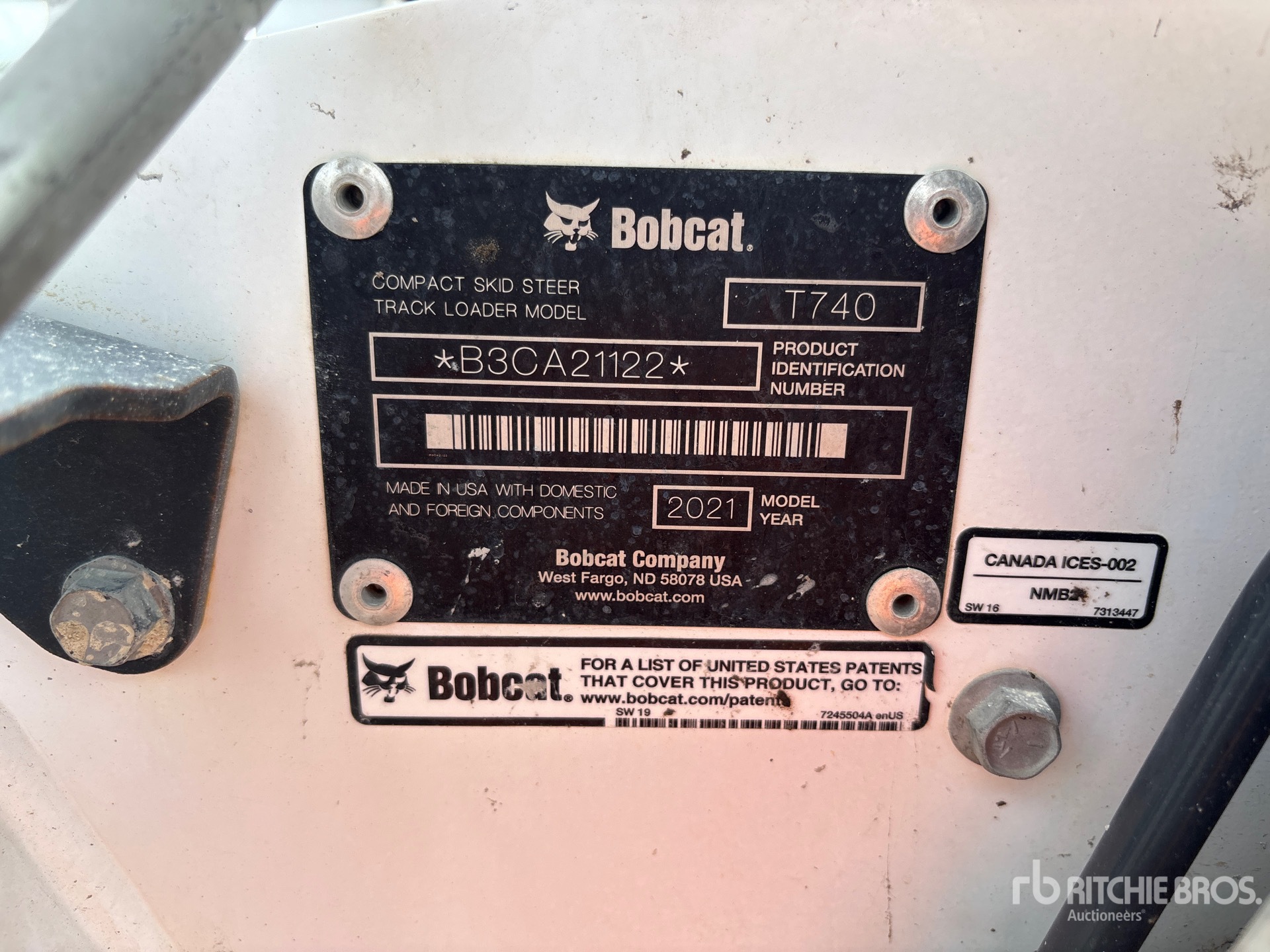 2021 Bobcat T740