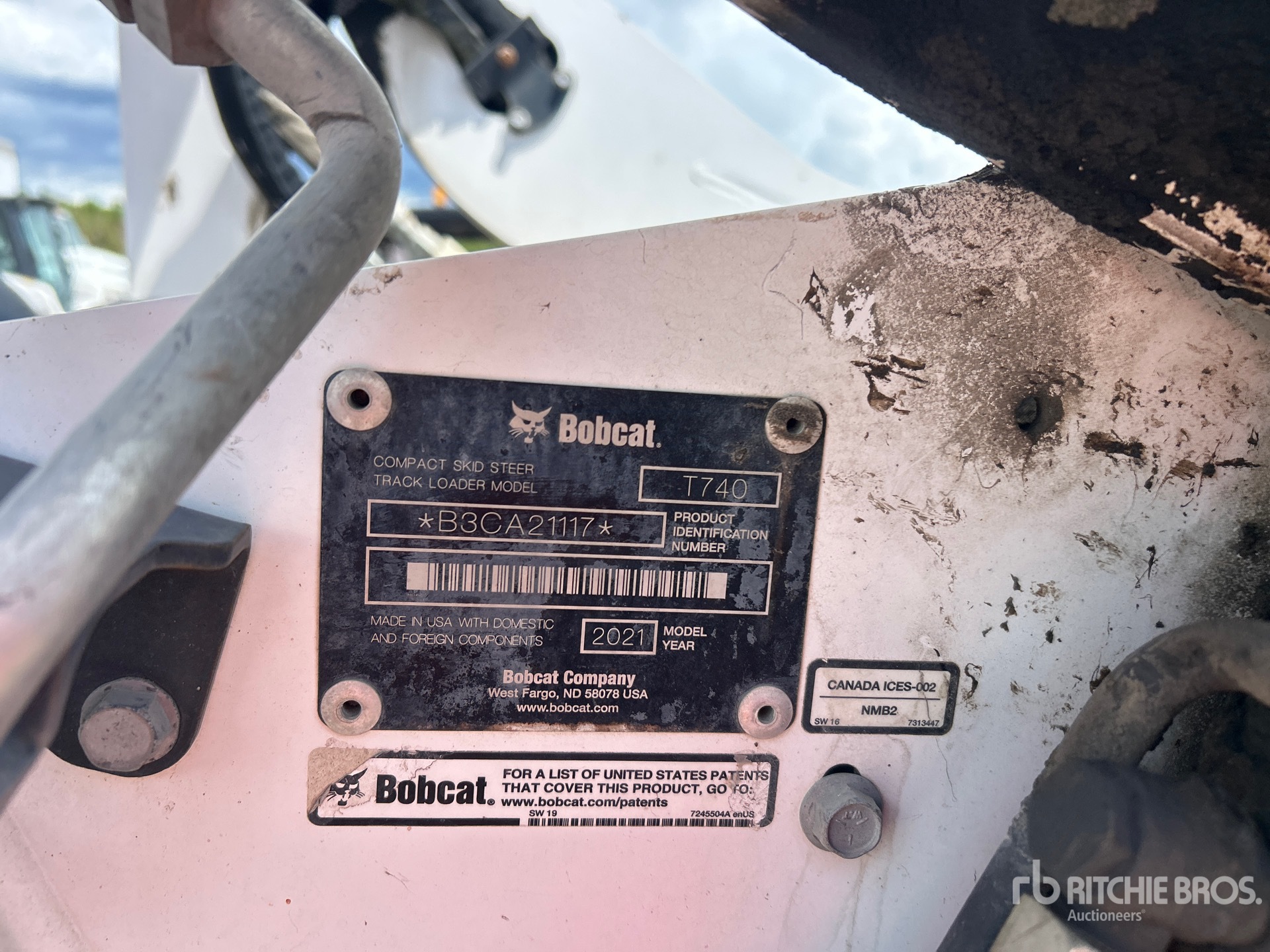 2021 Bobcat T740