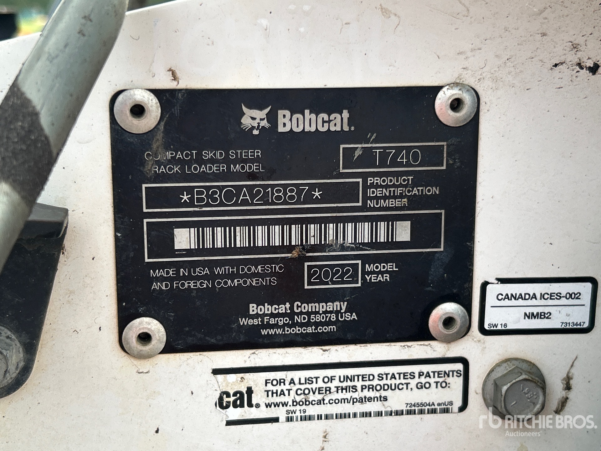 2022 Bobcat T740