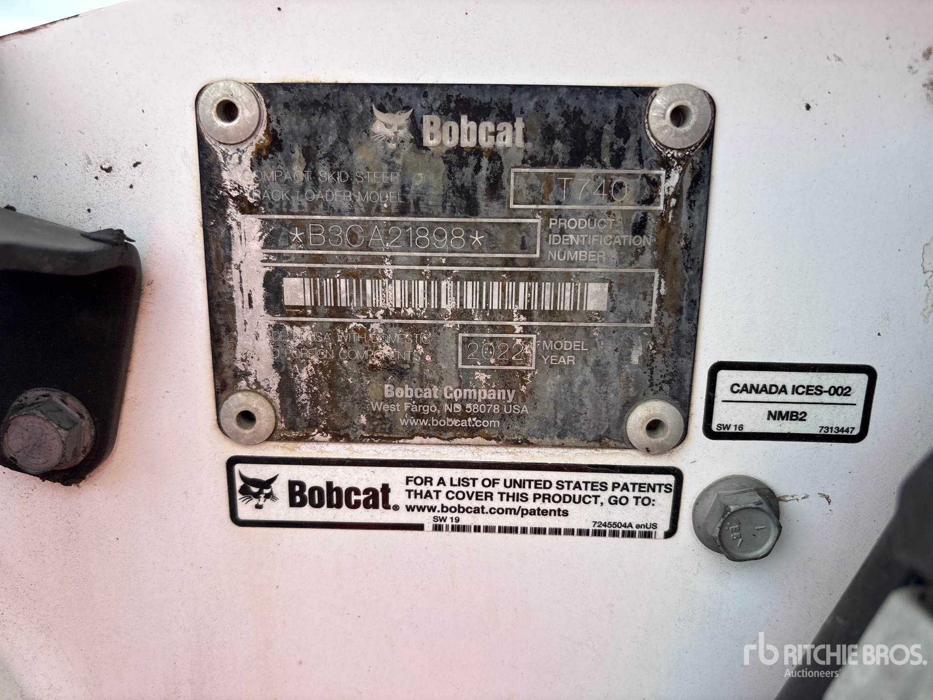 2022 Bobcat T740