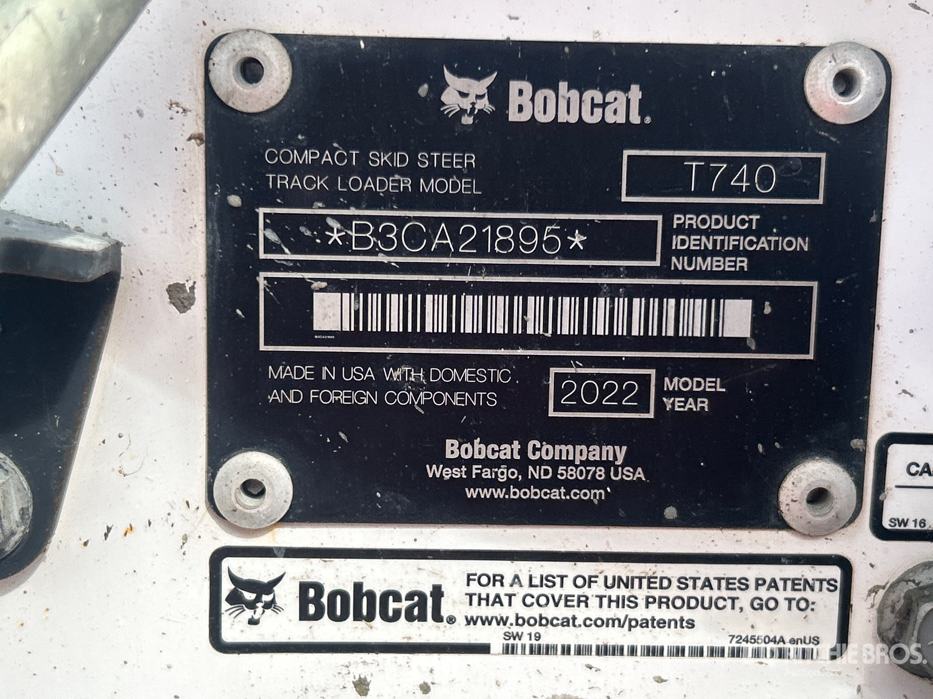 2022 Bobcat T740