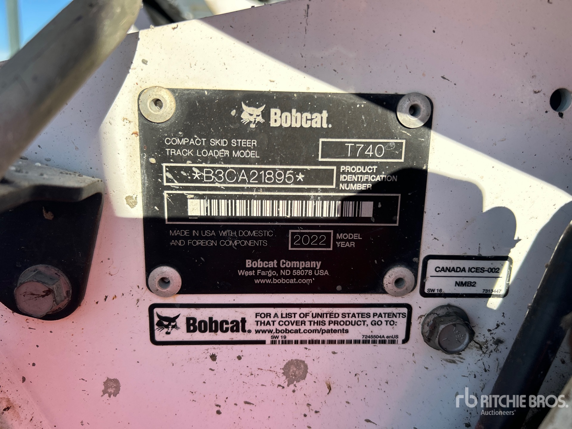 2022 Bobcat T740