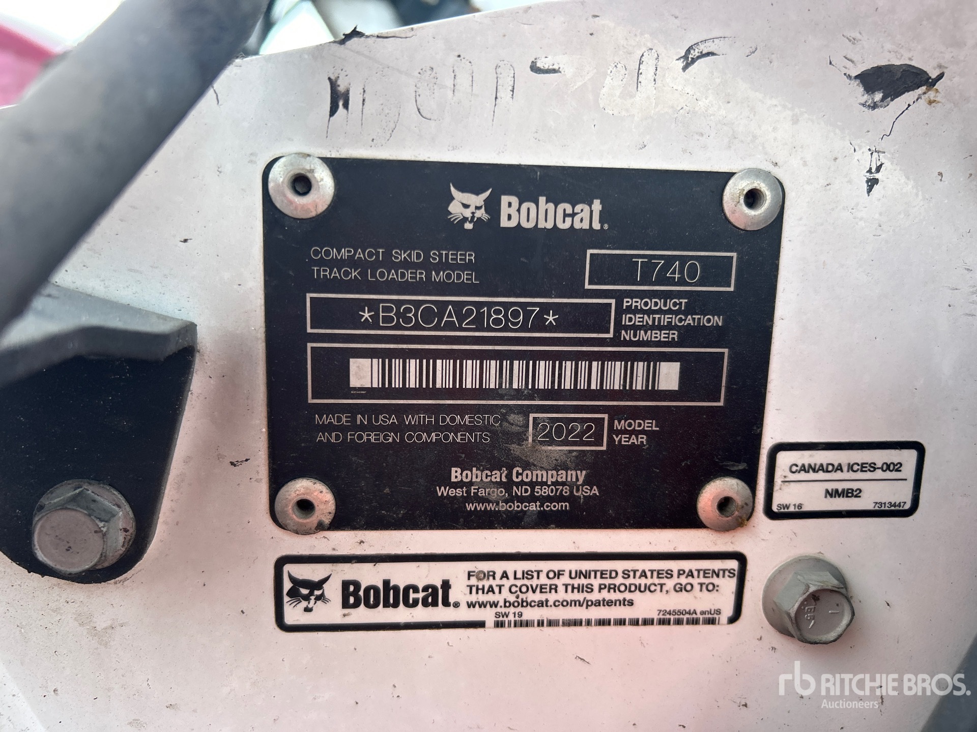 2022 Bobcat T740
