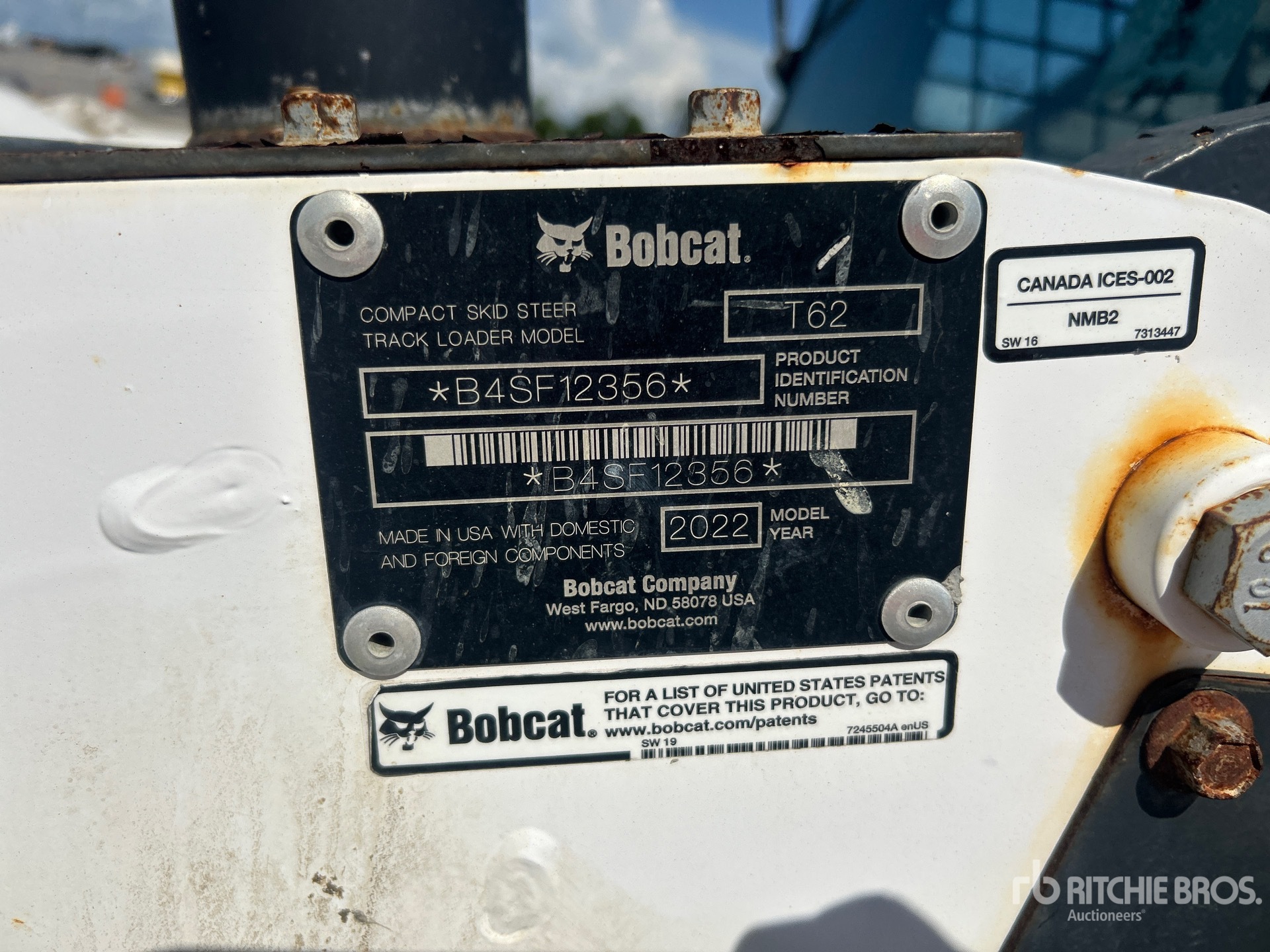 2022 Bobcat T62