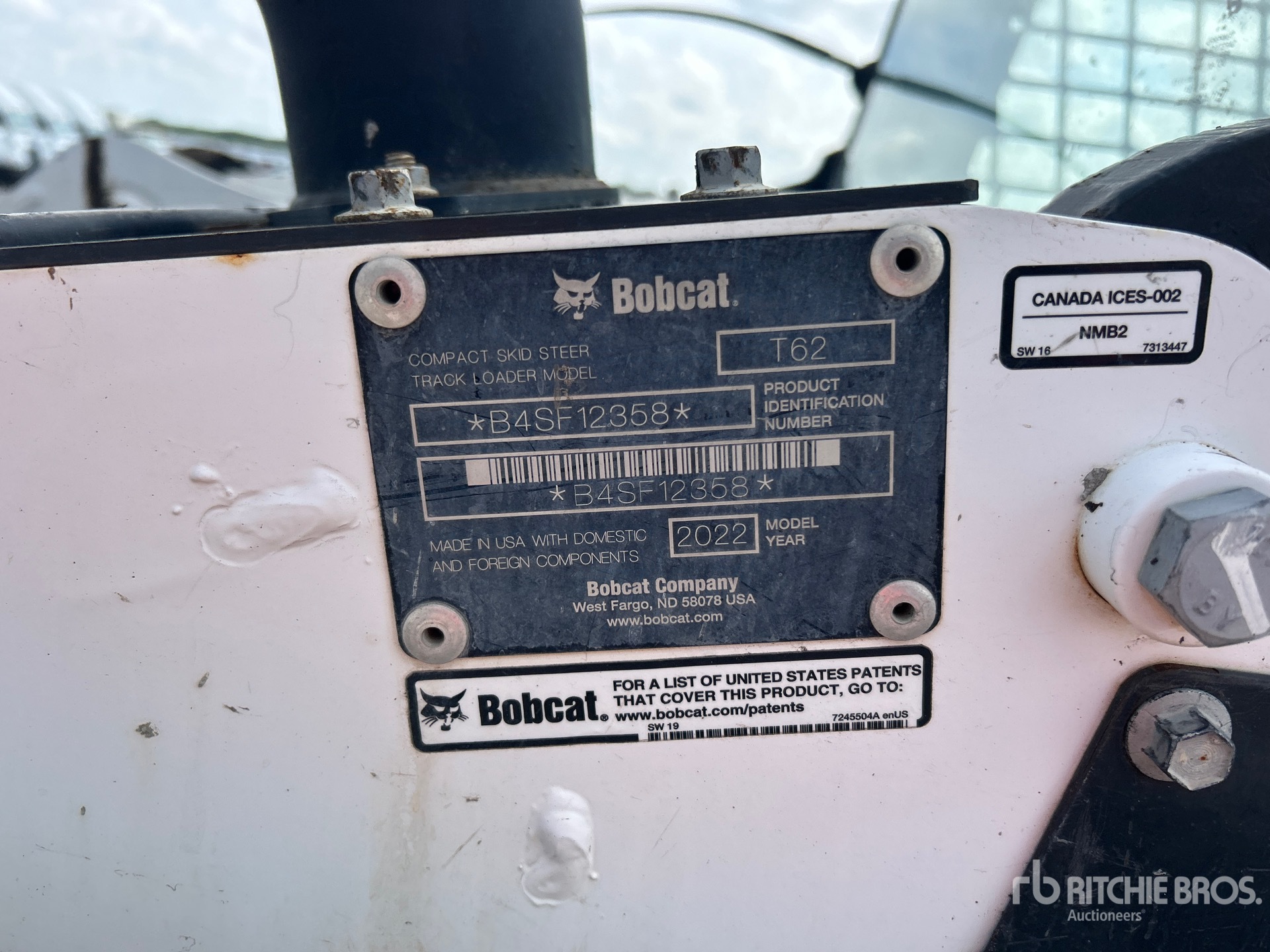 Photo of 2022 Bobcat T62