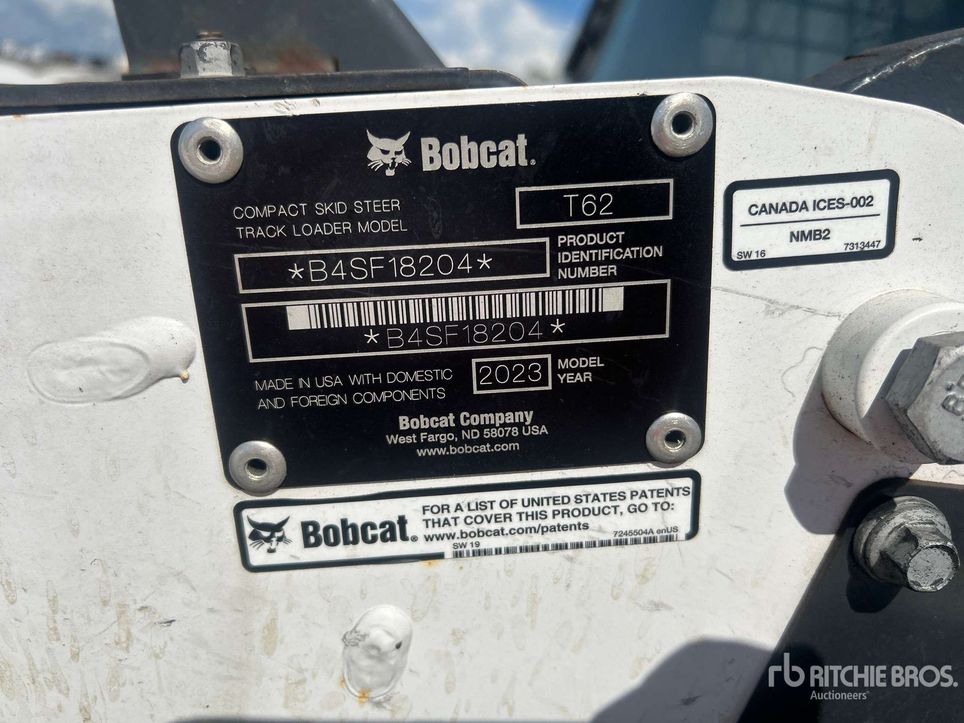 2023 Bobcat T62