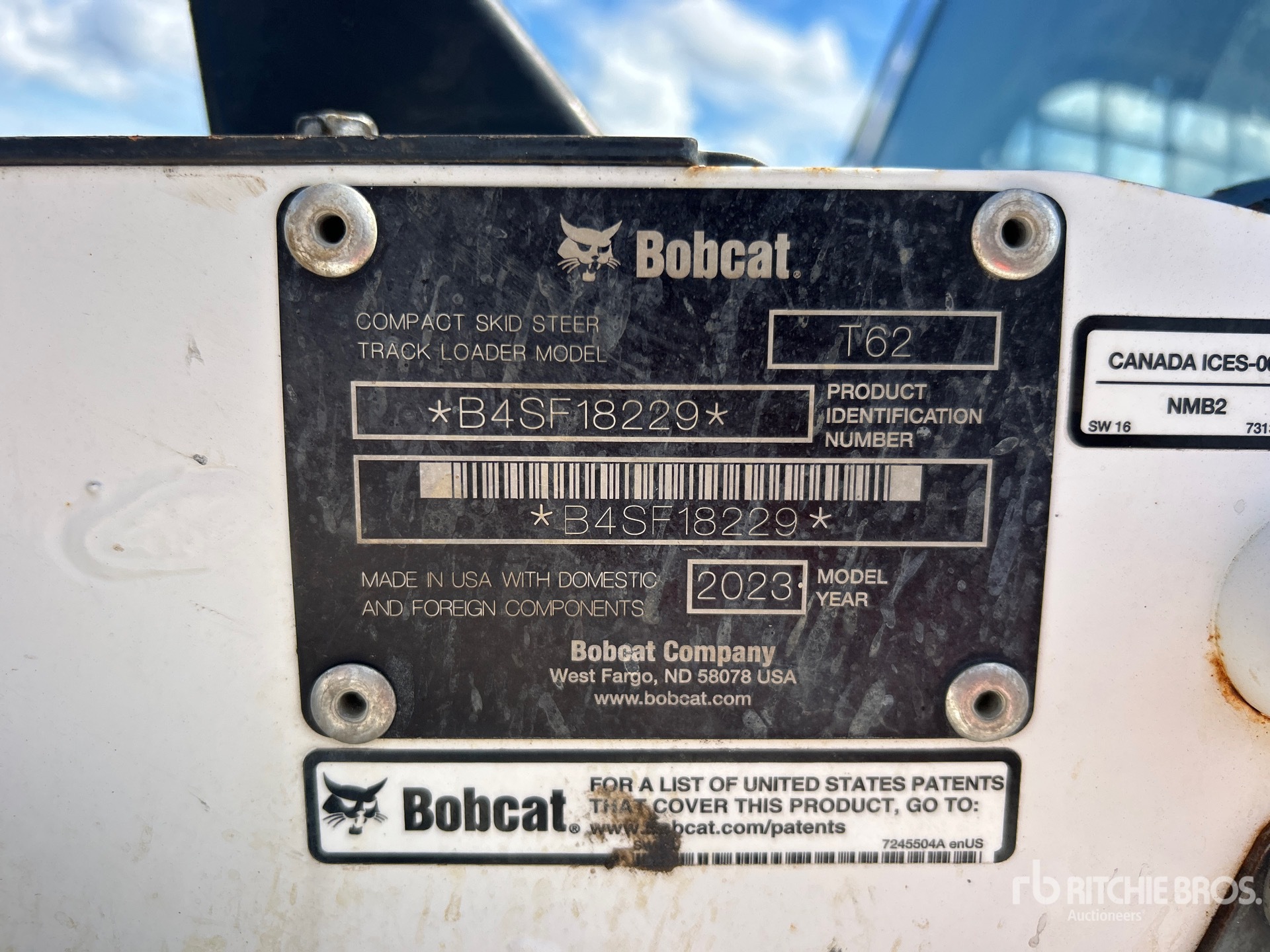 2023 Bobcat T62
