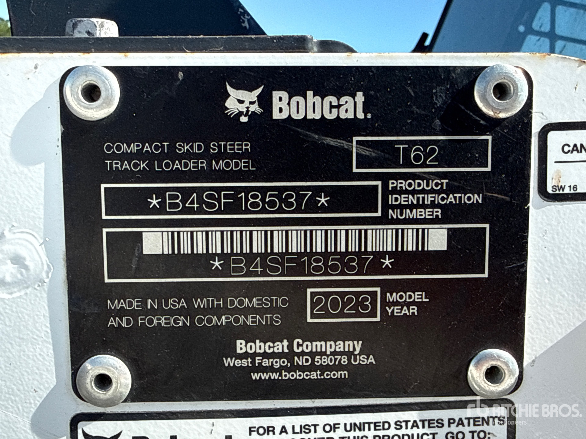 2023 Bobcat T62