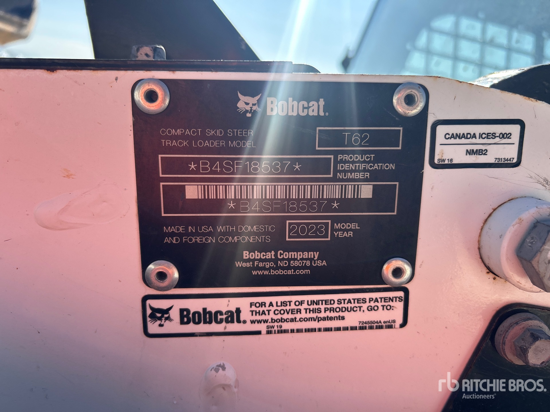 2023 Bobcat T62