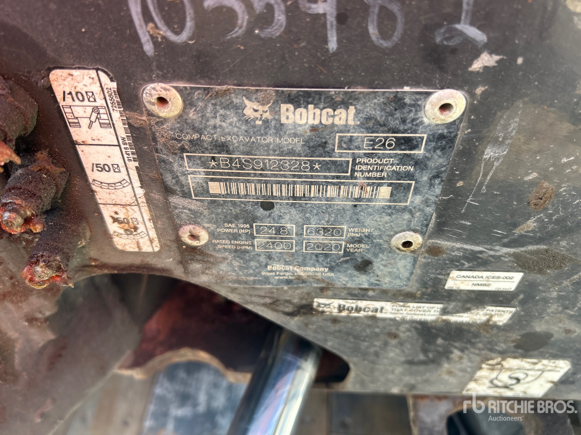 2020 Bobcat E26