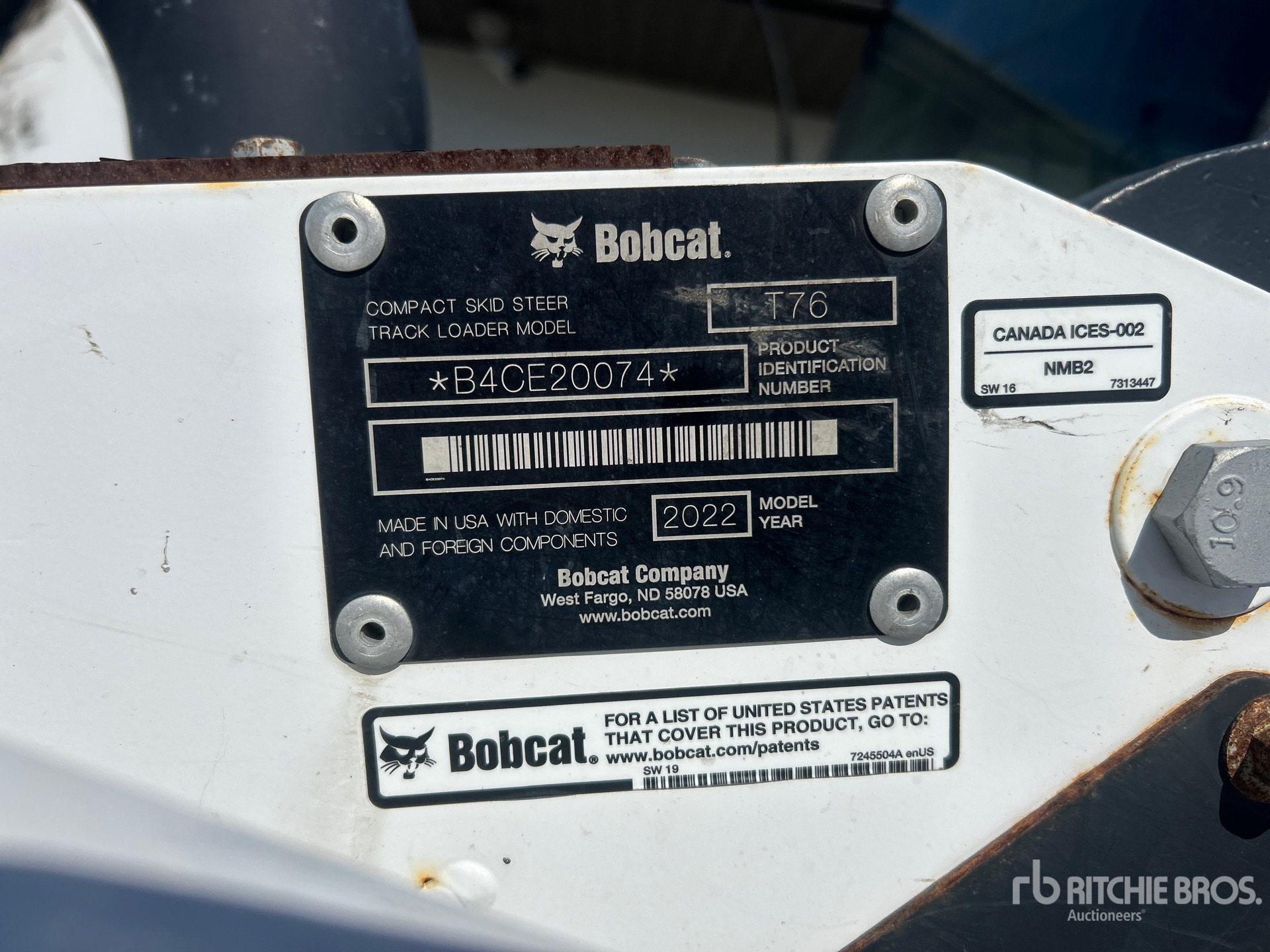 Photo of 2022 Bobcat T76
