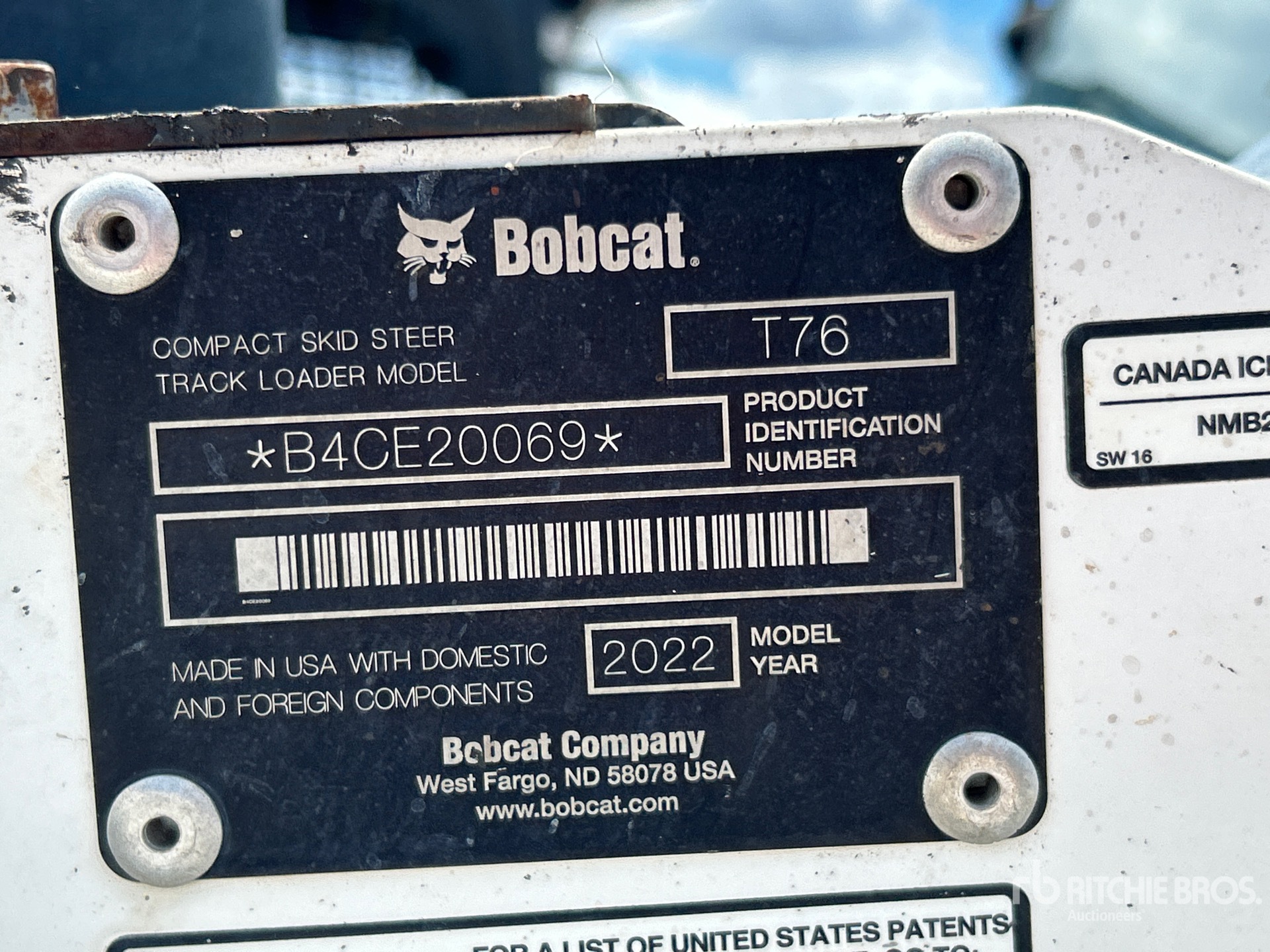 2022 Bobcat T76