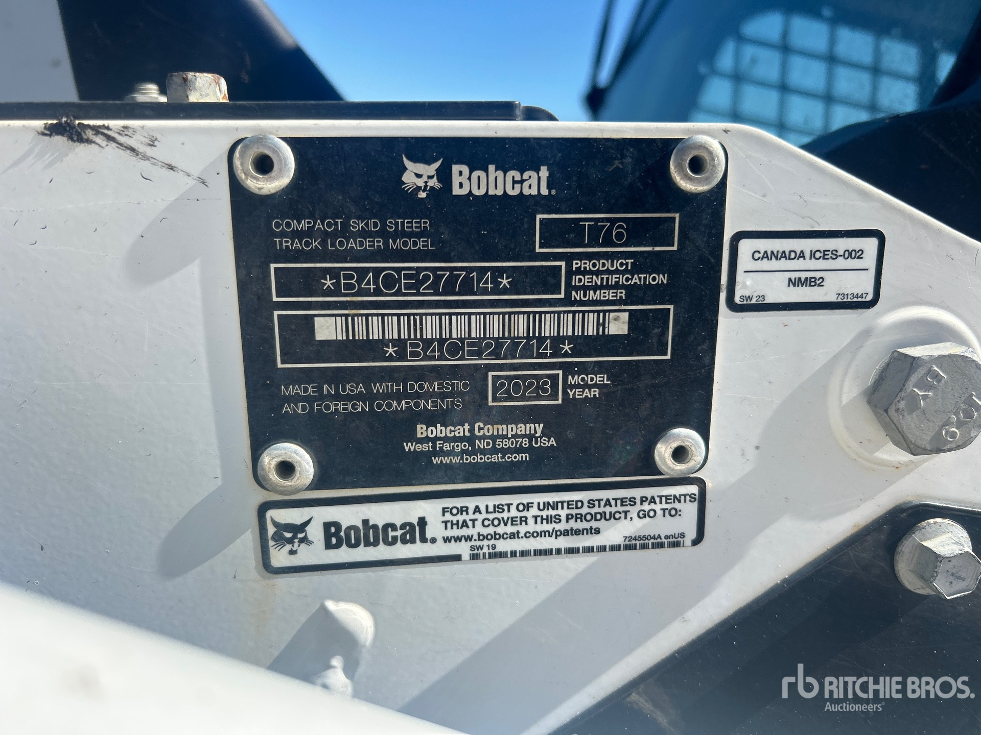 2023 Bobcat T76