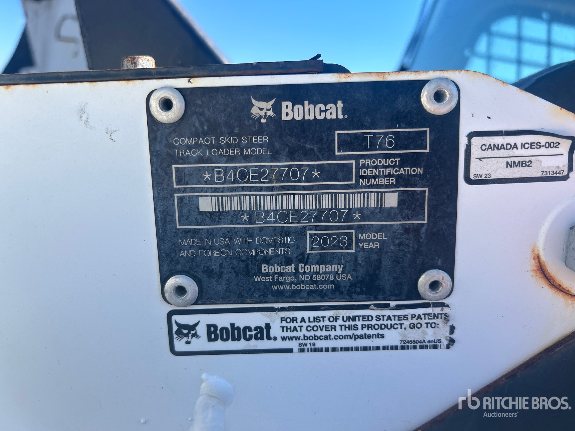 2023 Bobcat T76