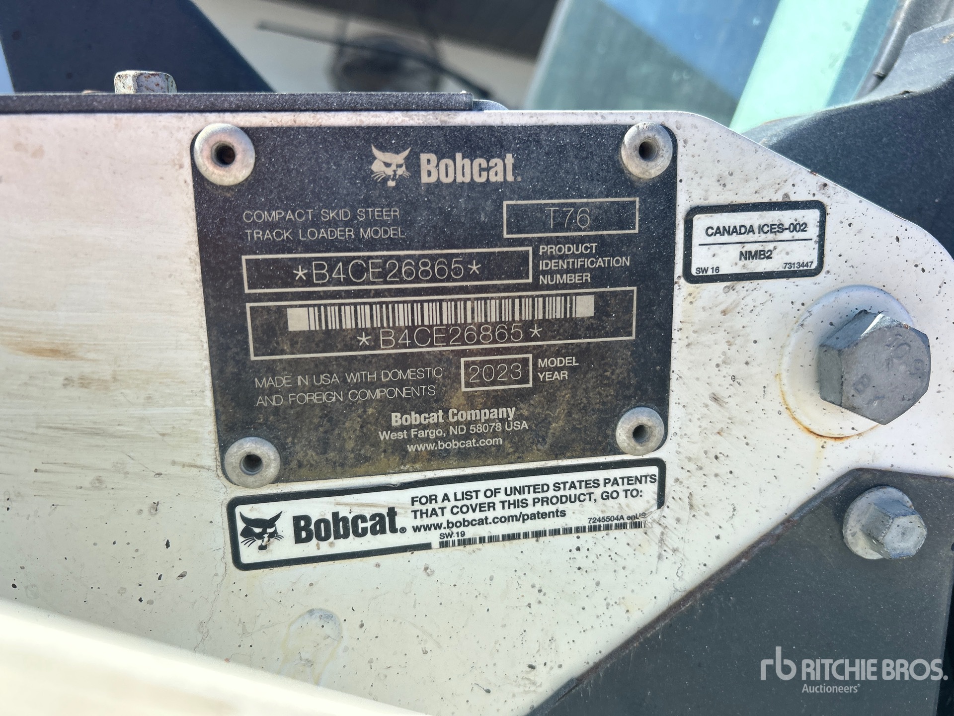 2023 Bobcat T76