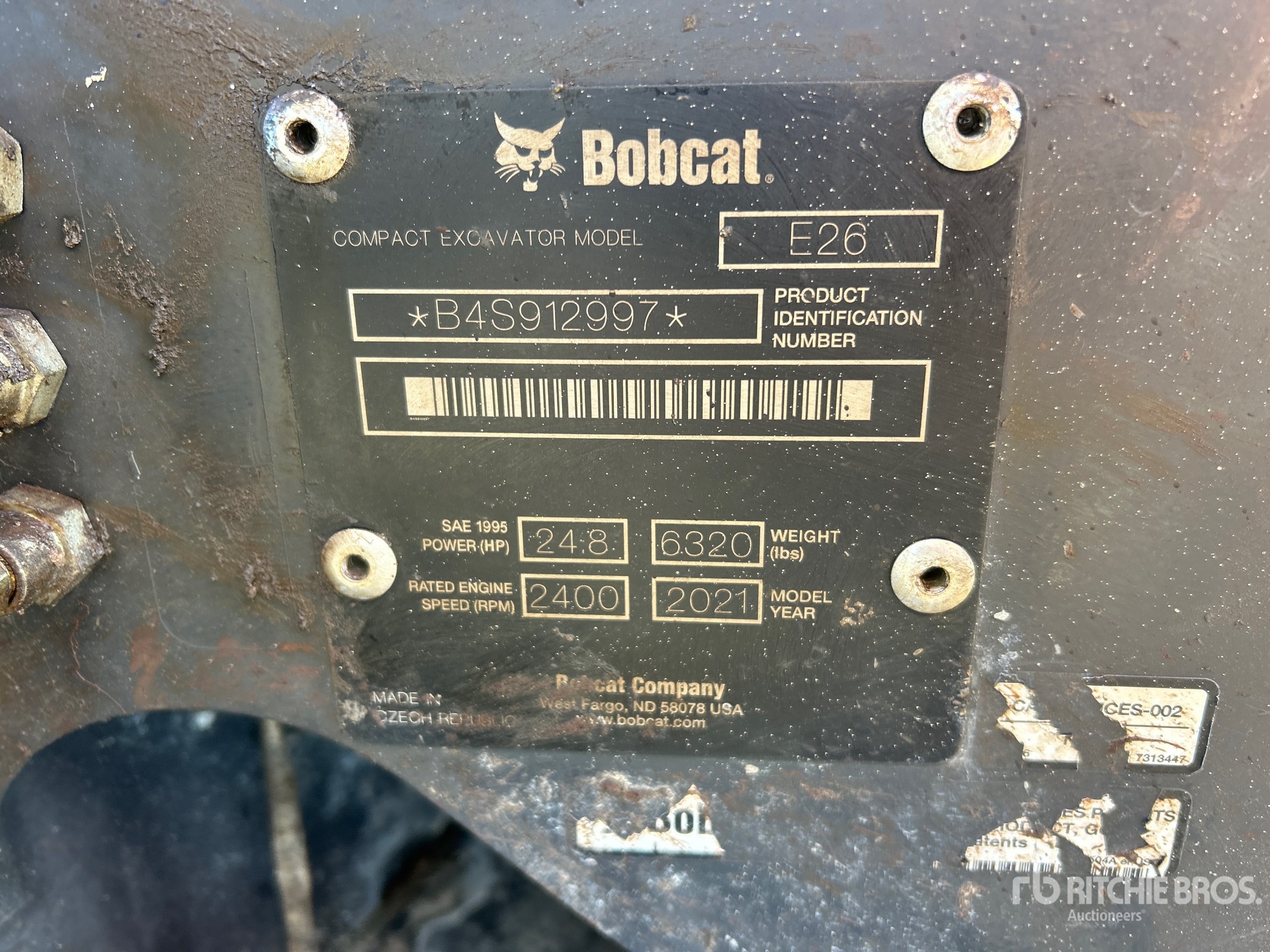 2021 Bobcat E26