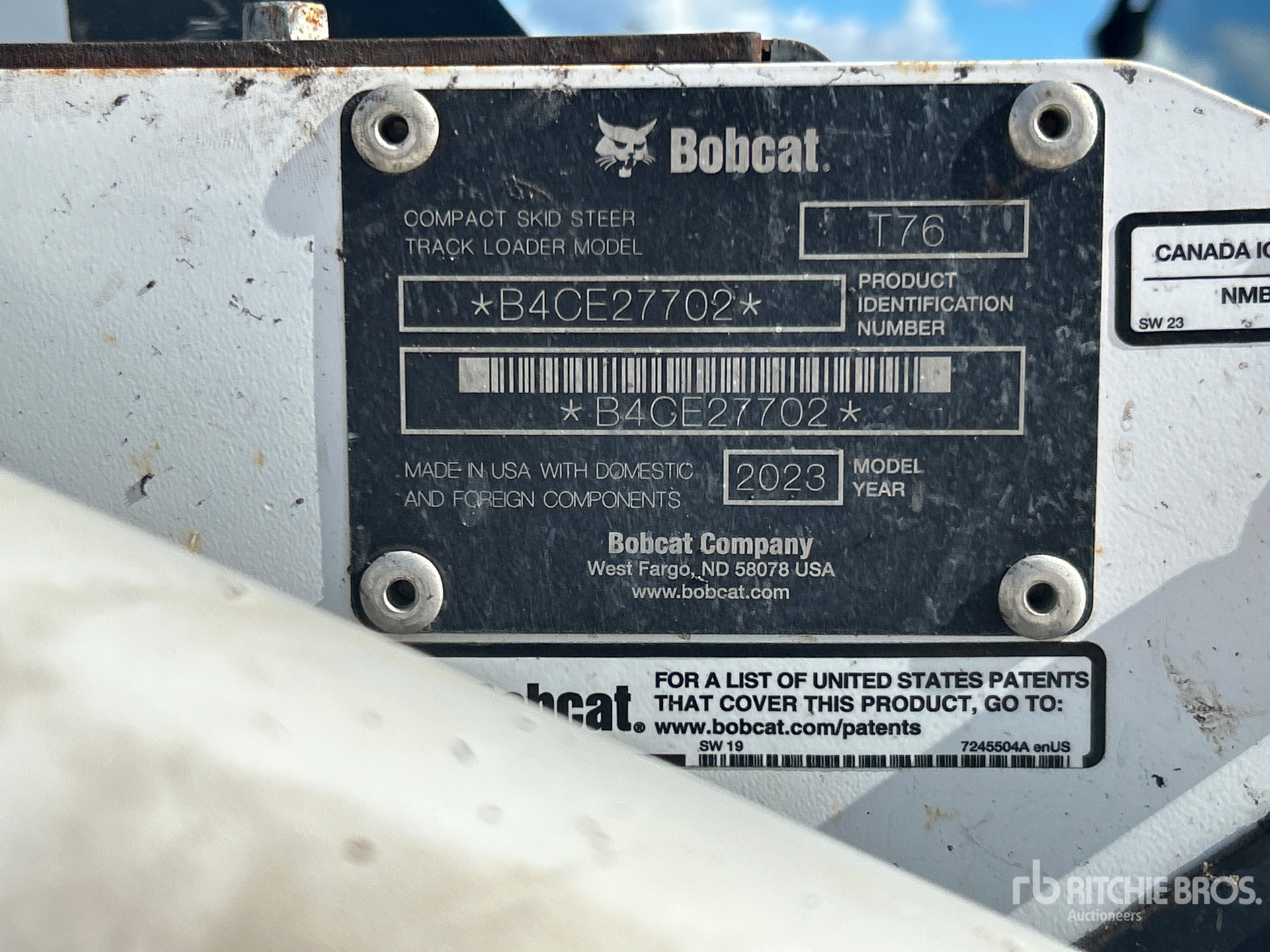 2023 Bobcat T76