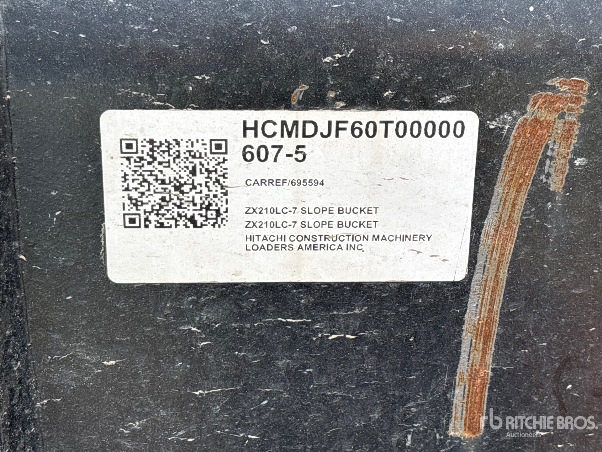 Hitachi 60 in Cleanup - Fits 120 Excavator