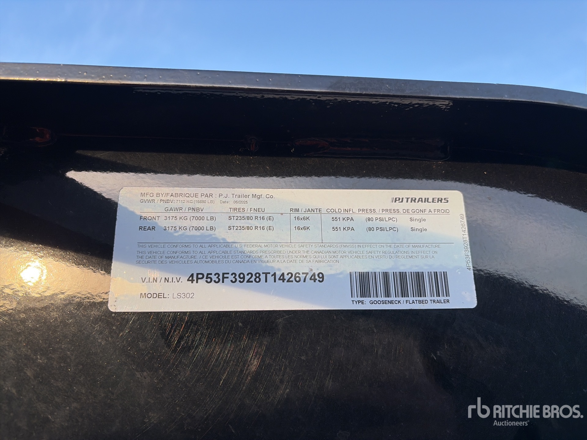 2026 Pj Trailers LS302