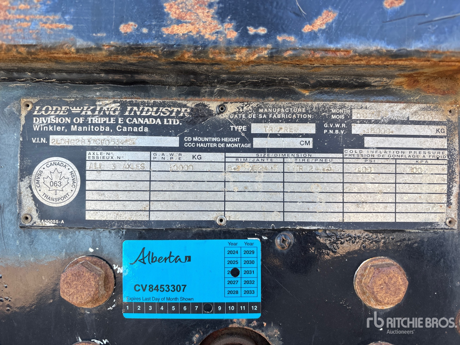 2012 Load King  28 FT SUPER B-TRAIN LEAD