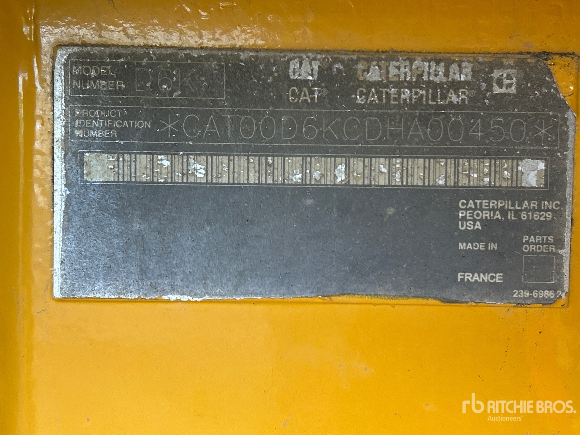 2007 Caterpillar D6K LGP