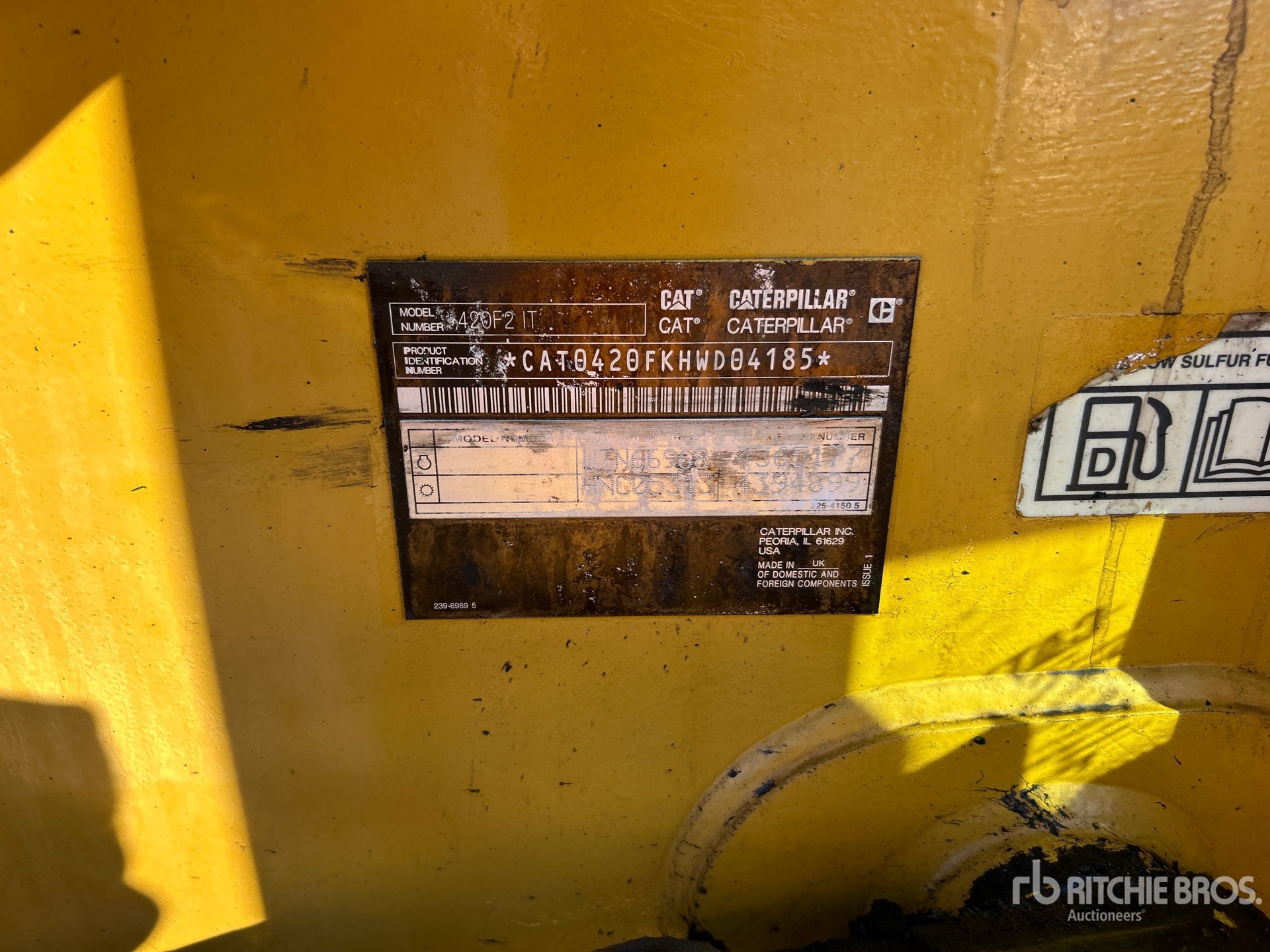 2019 Caterpillar 420F2 IT