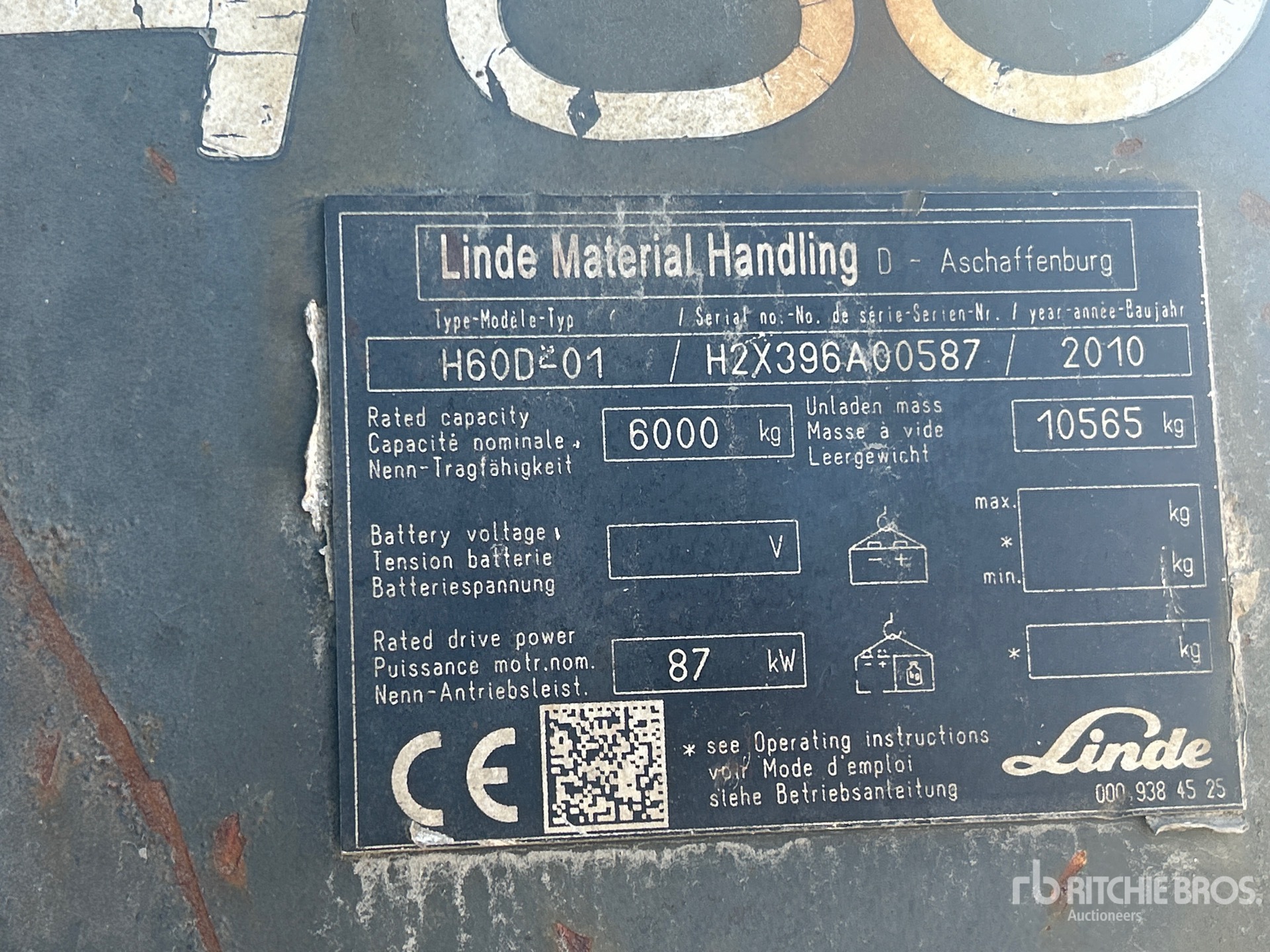 Photo of 2010 Linde H60D
