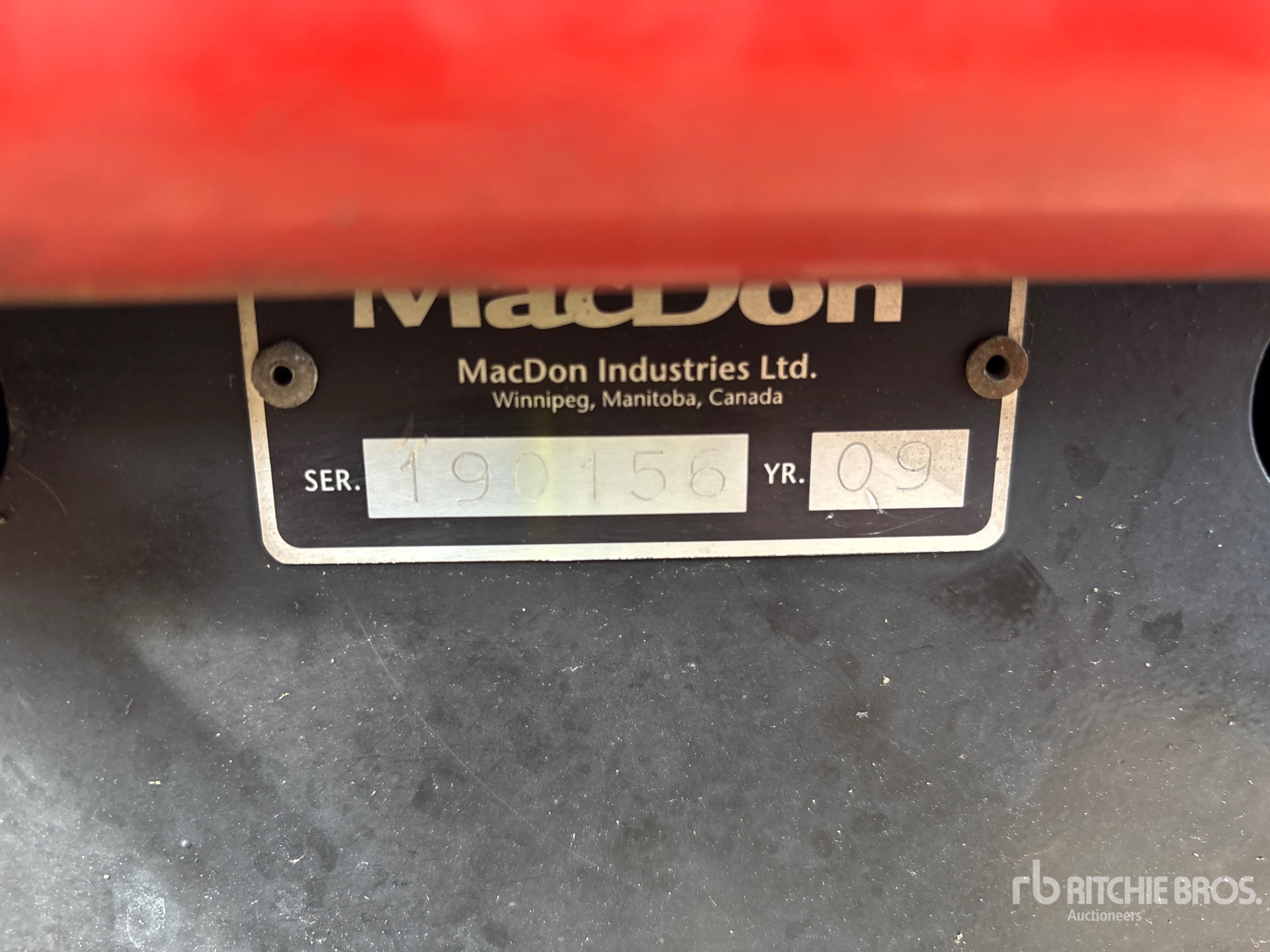 2009 Macdon M100