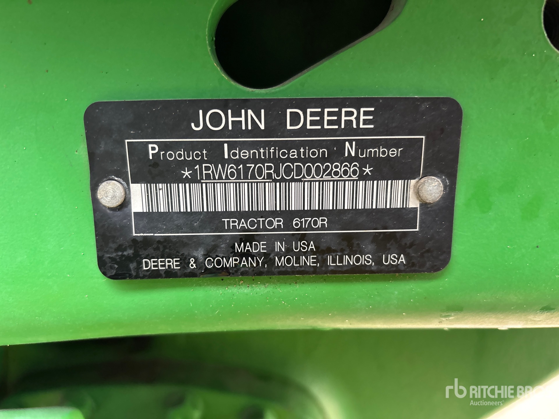 2013 John Deere 6170R