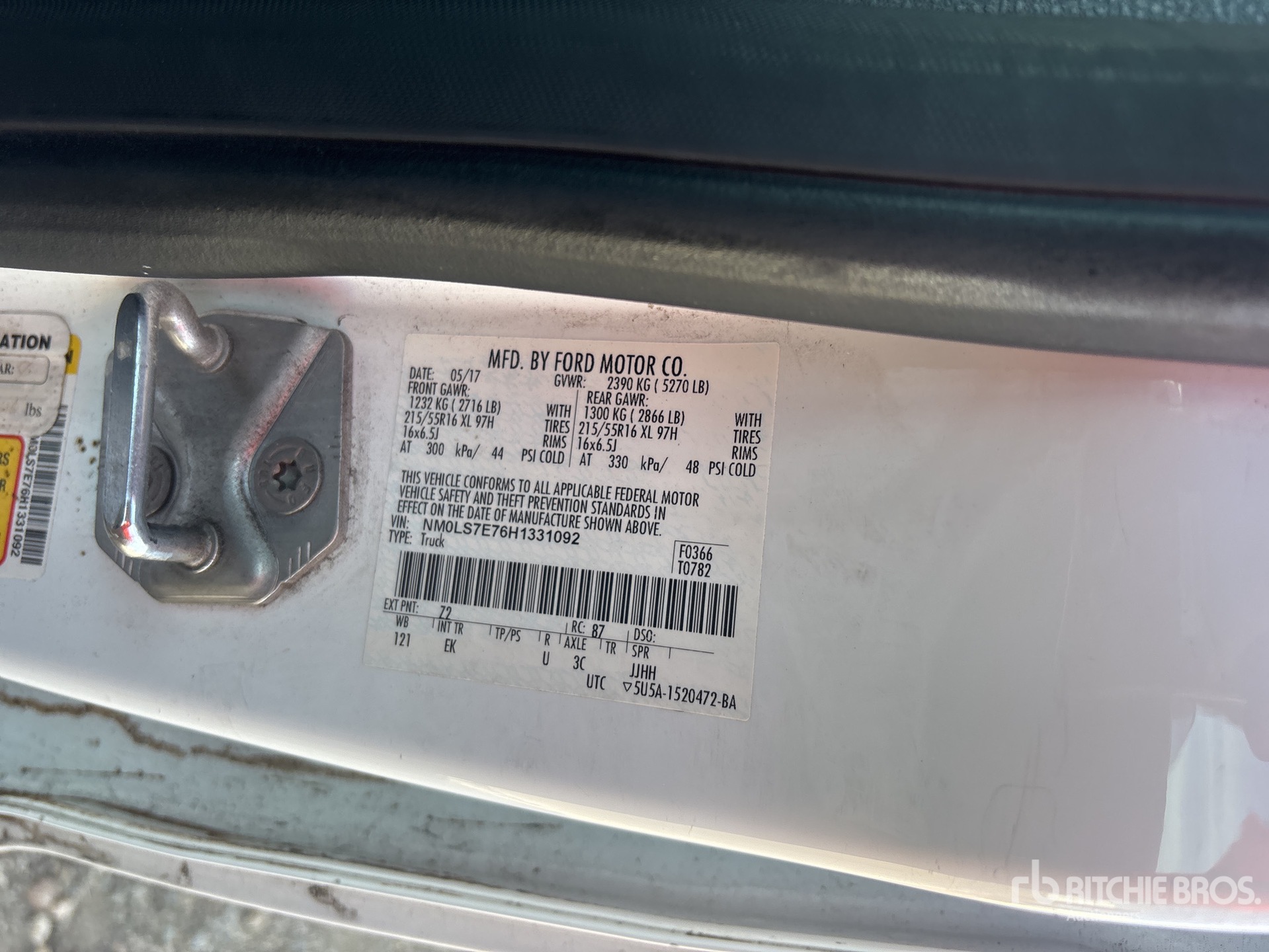 2017 Ford TRANSIT CONNECT