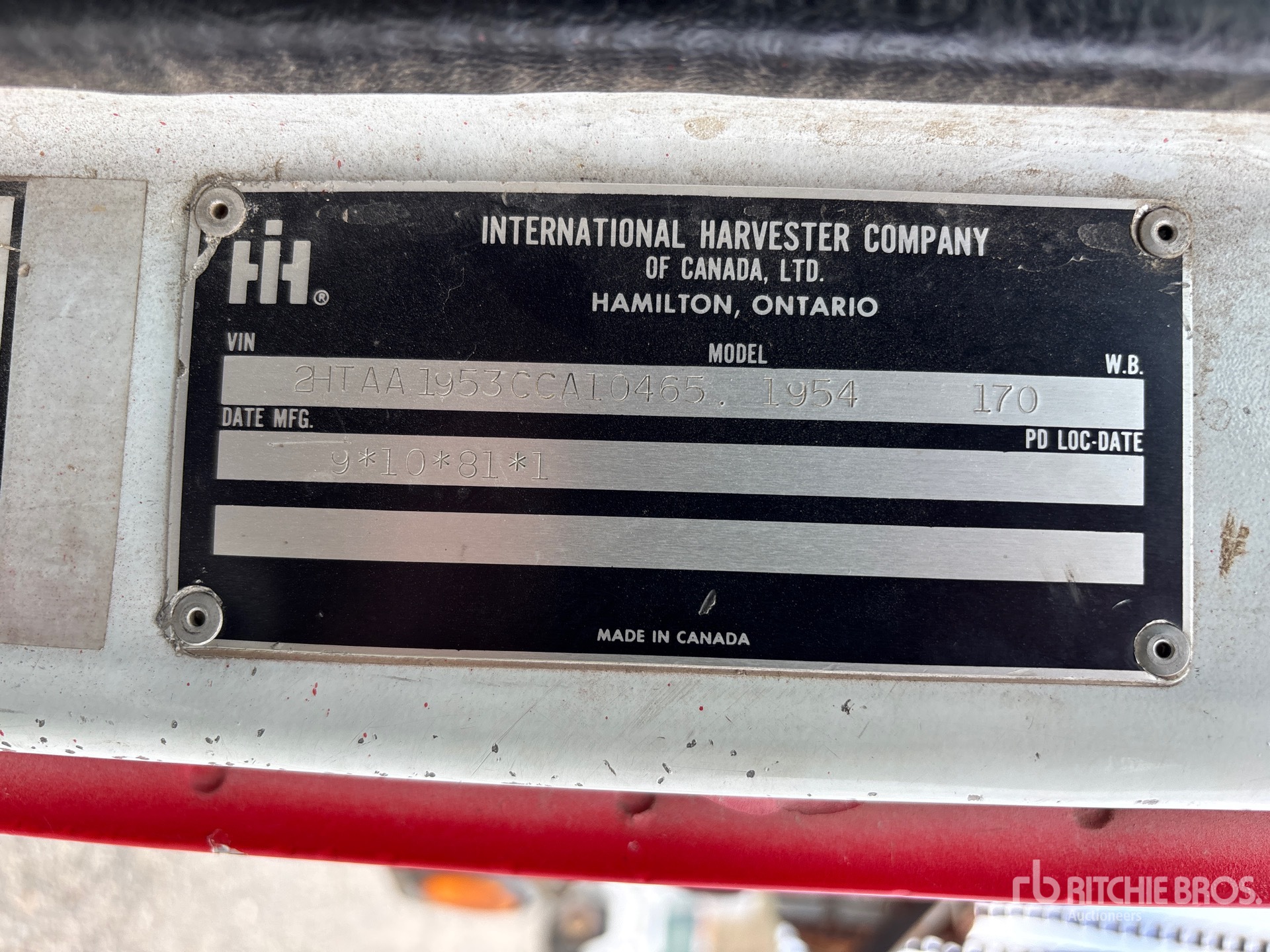 1982 International 1954