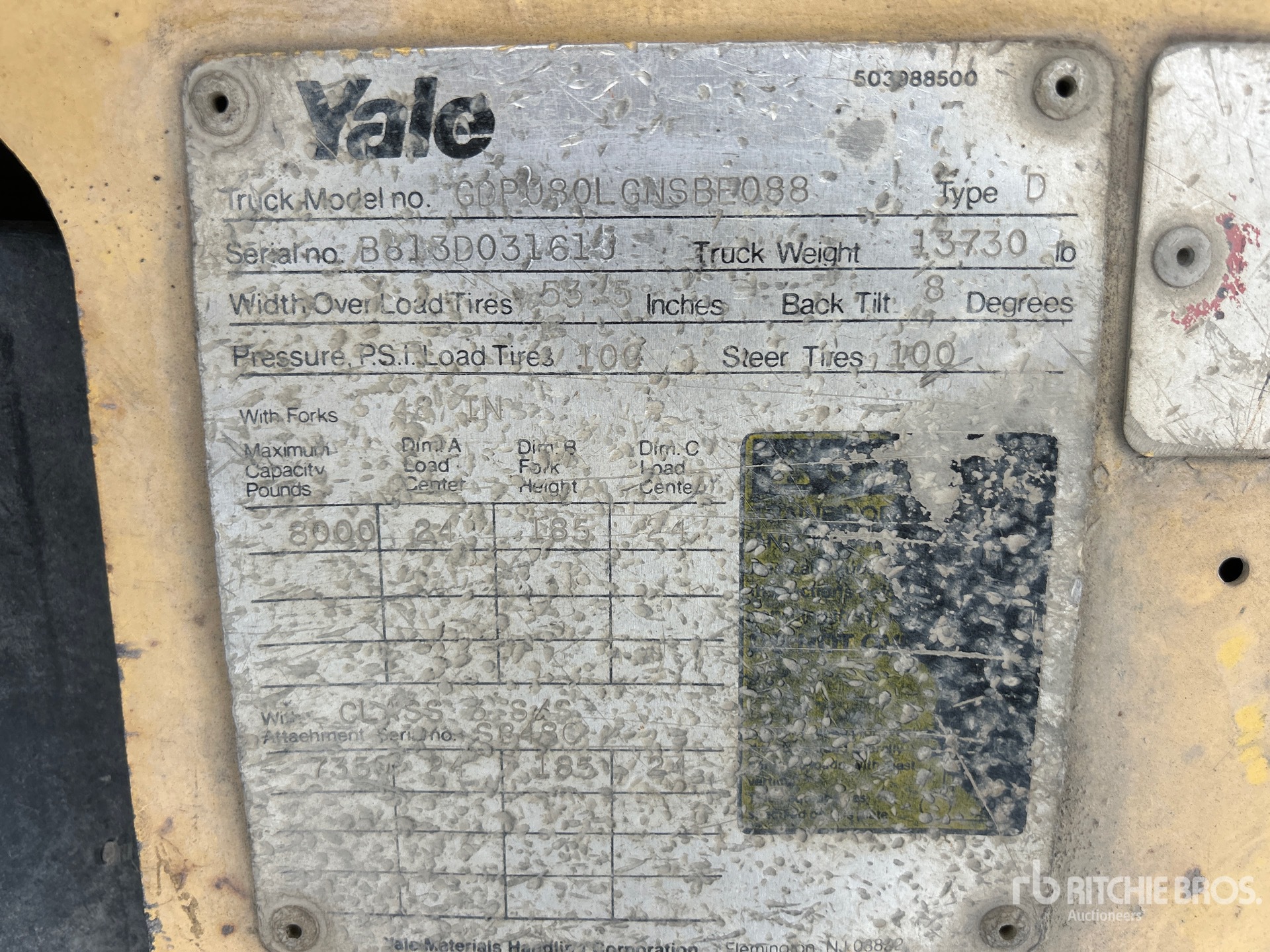 Yale GDP080L