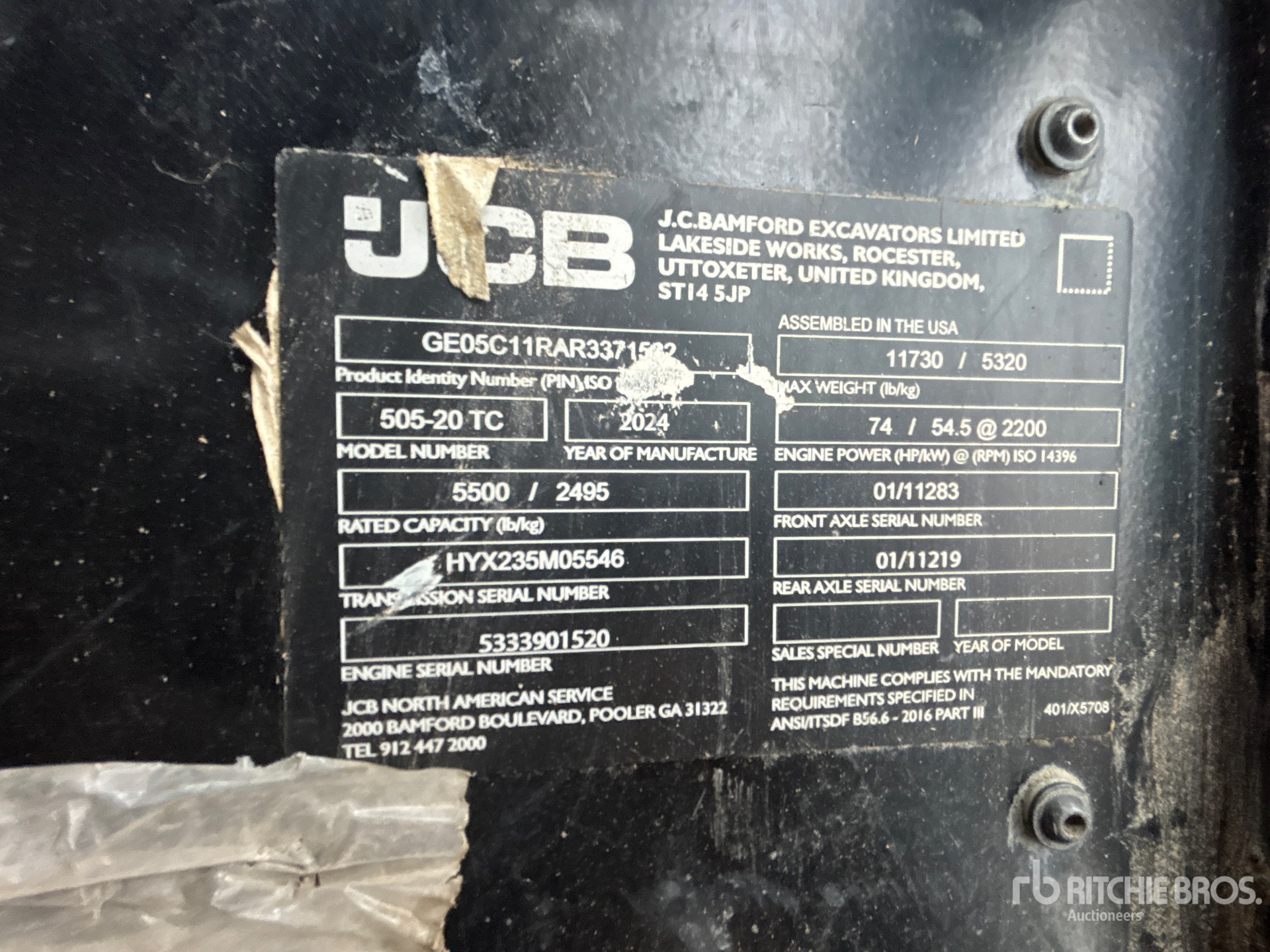 2024 JCB 505-20