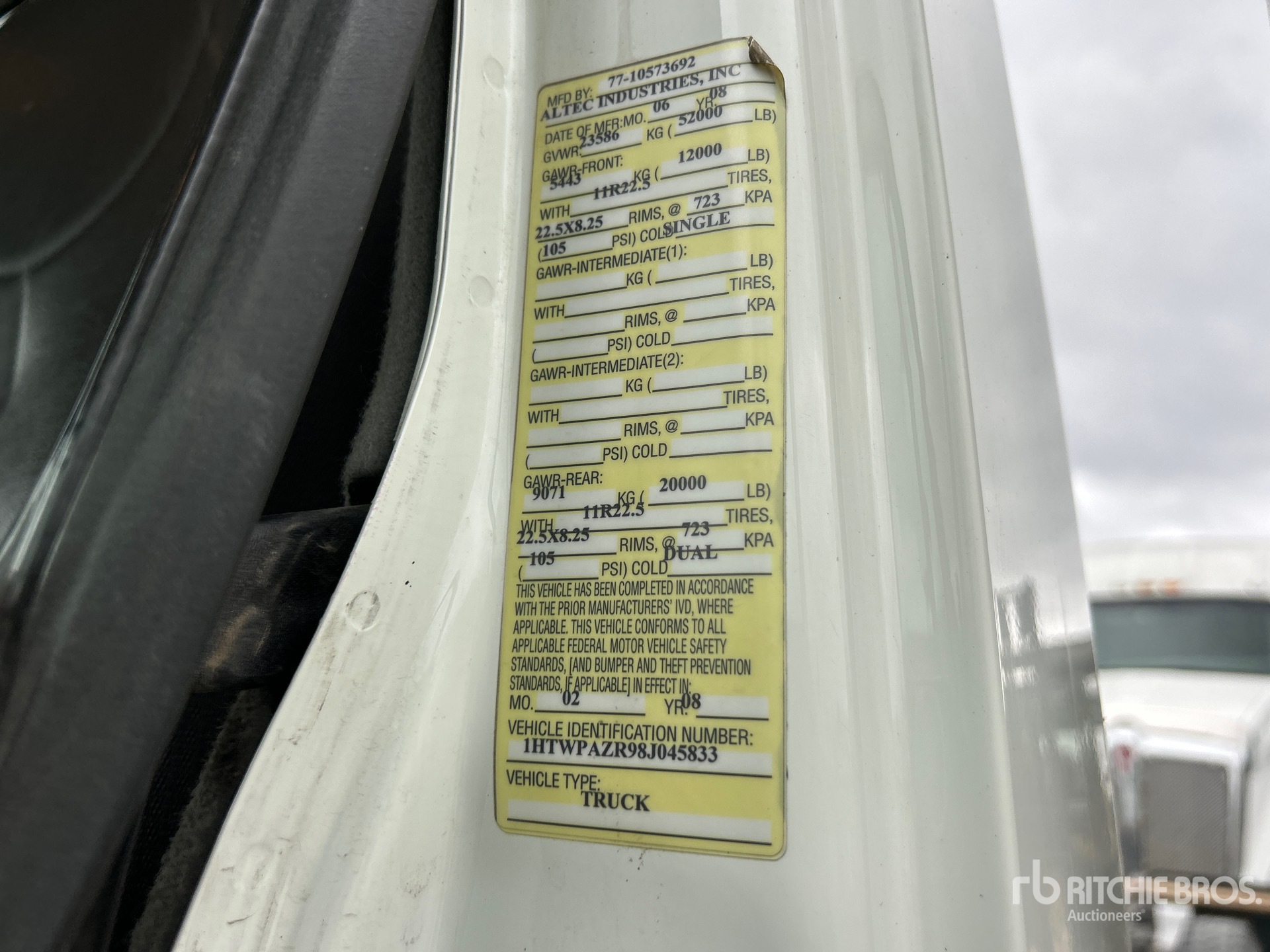 2008 International 7500