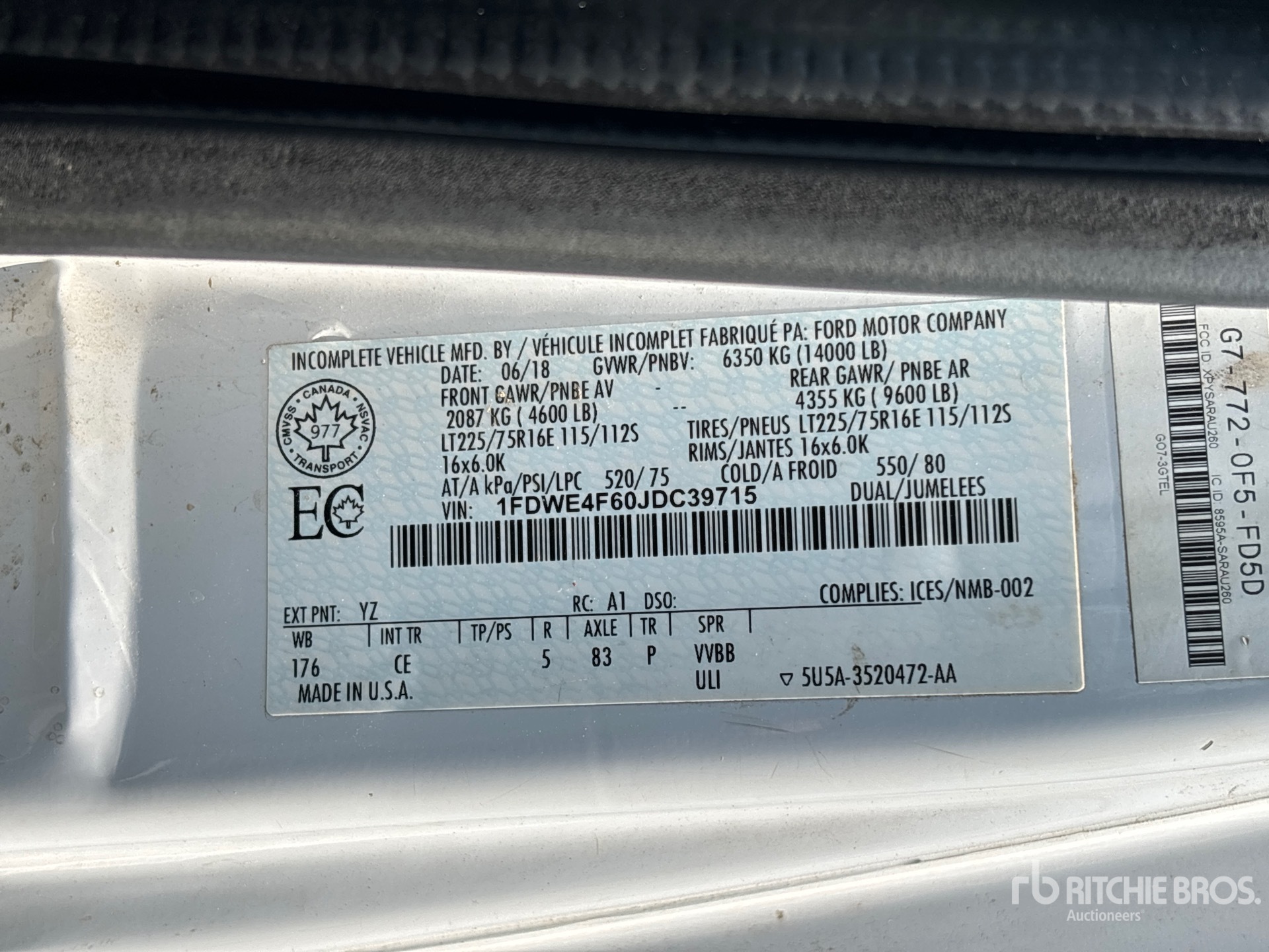 2018 Ford E-450