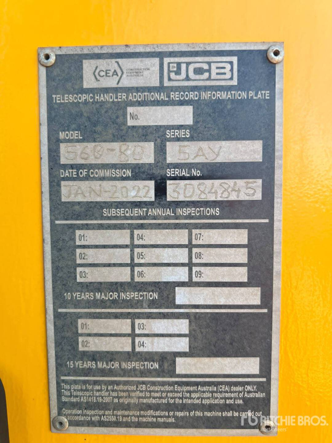2021 JCB 560-80