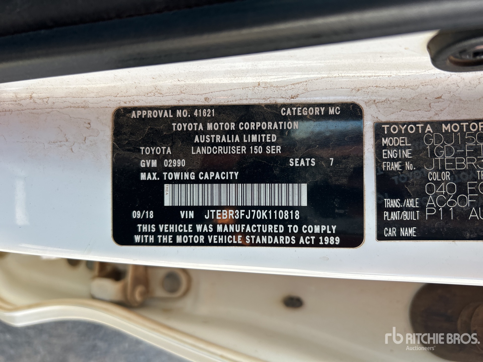 2018 Toyota PRADO