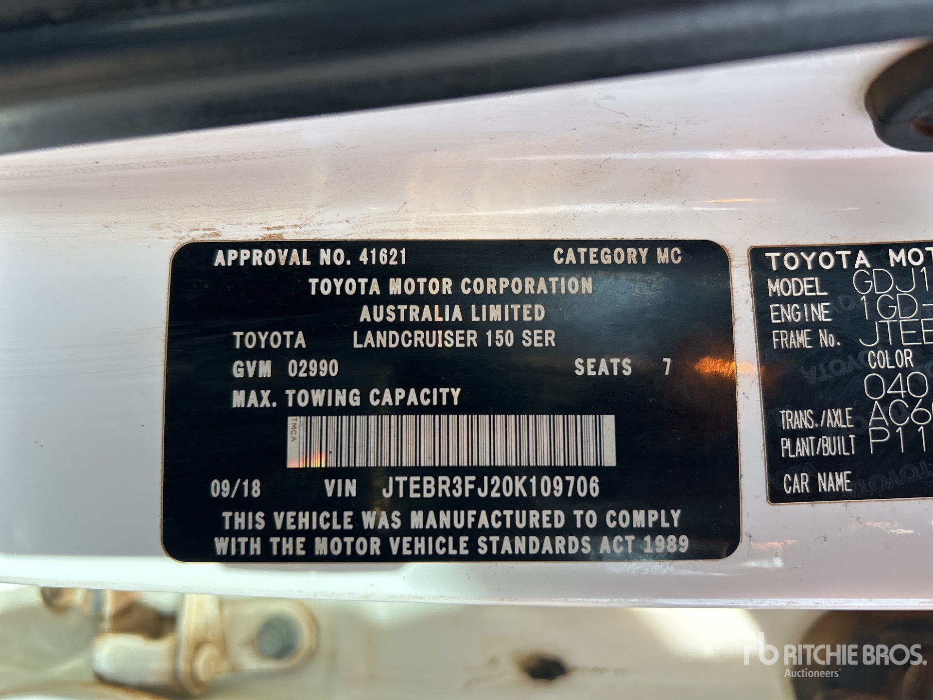 2018 Toyota PRADO