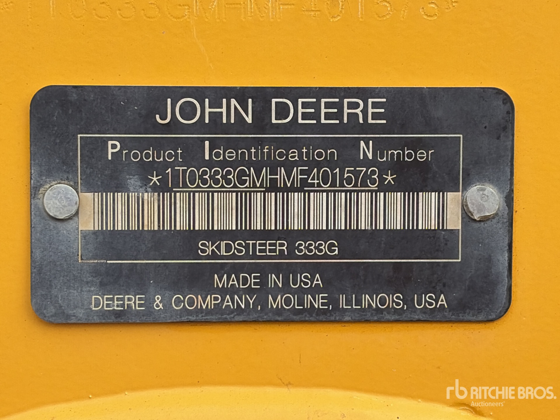 2021 John Deere 333G