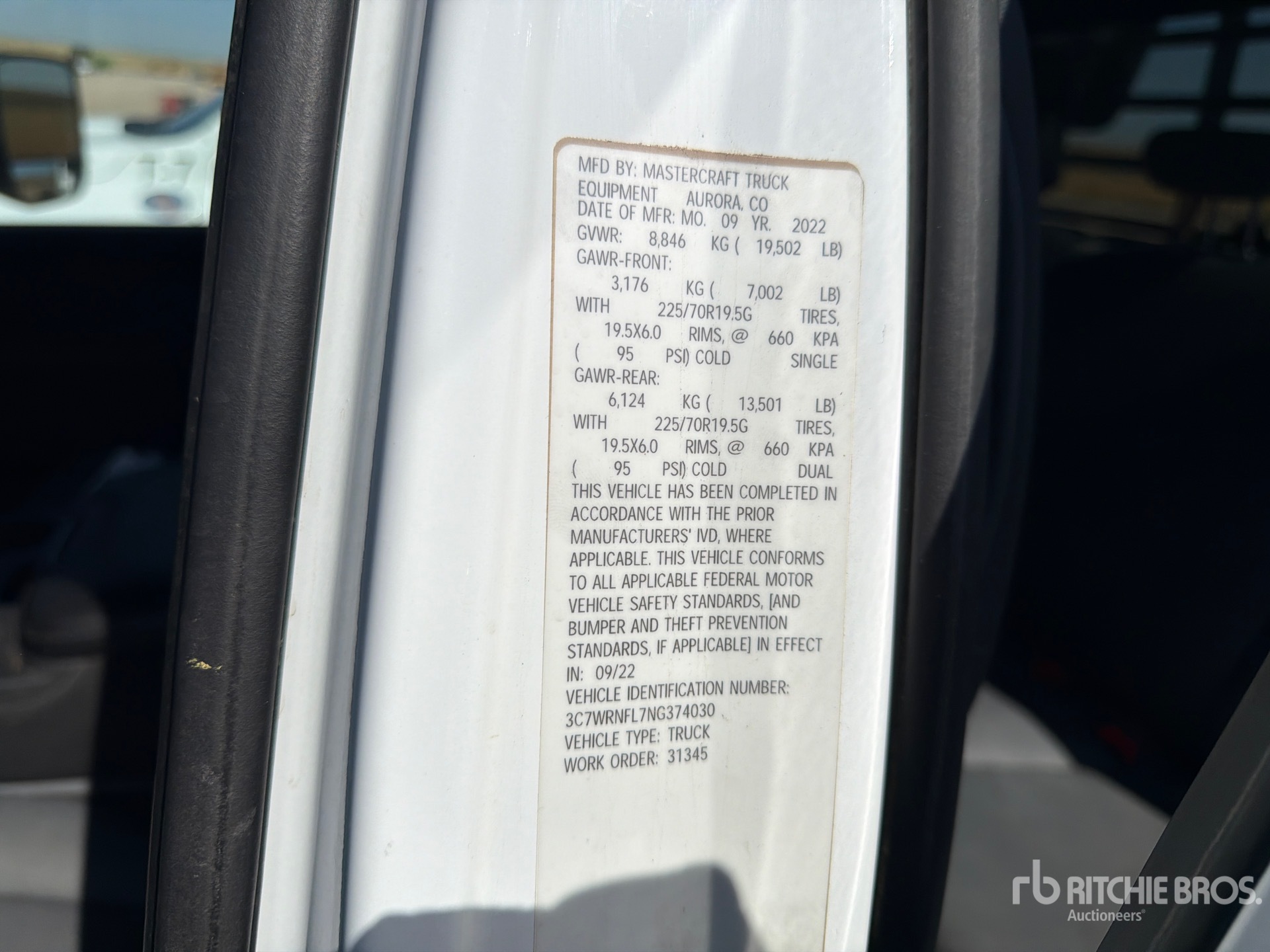 2022 Dodge RAM 5500 HEAVY