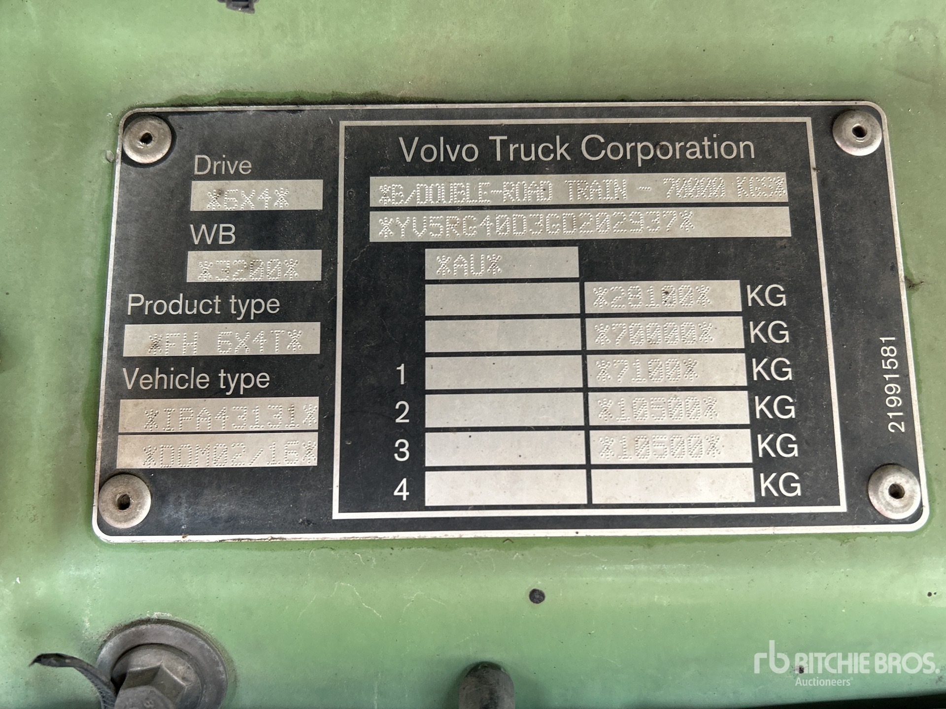 2016 Volvo FH16