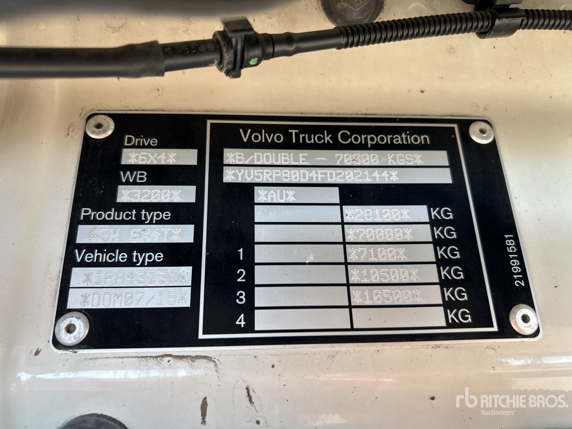 2015 Volvo FH16