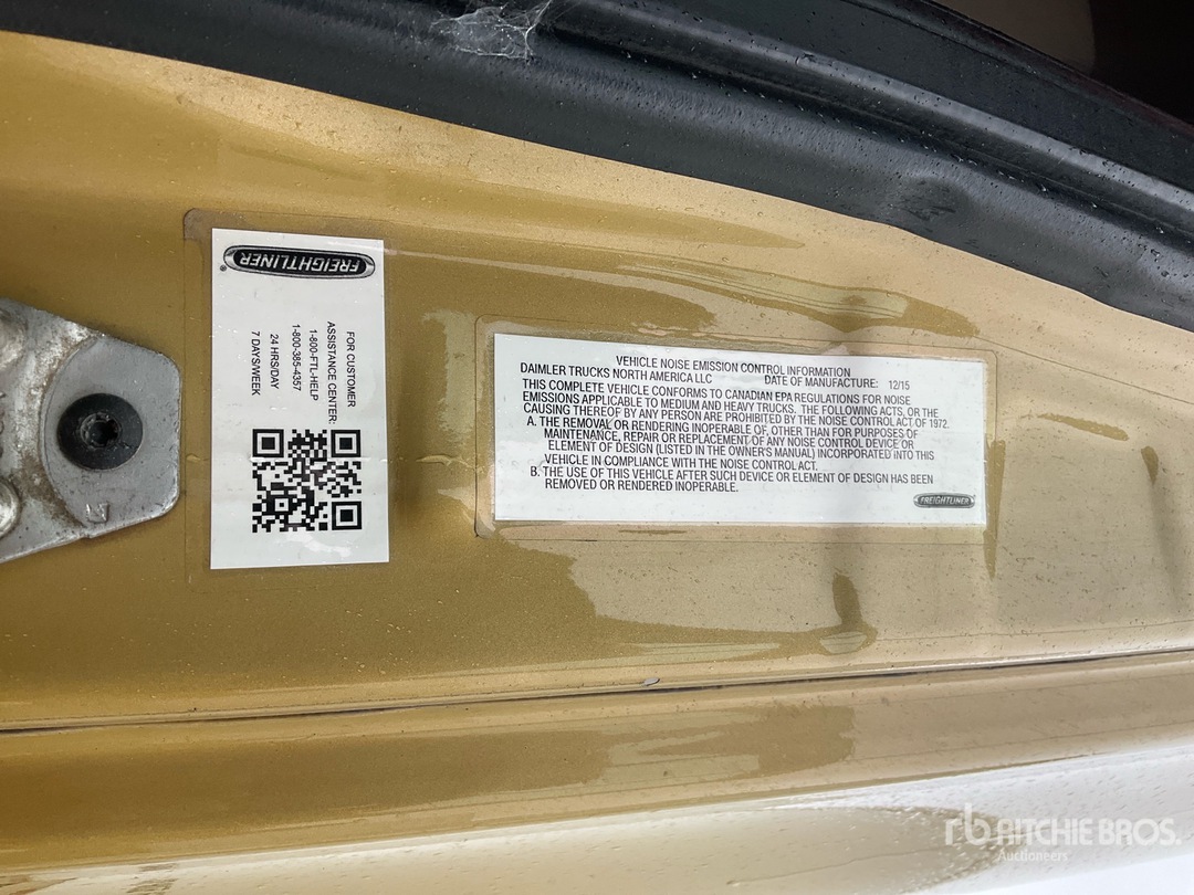 2016 Freightliner CASCADIA 125